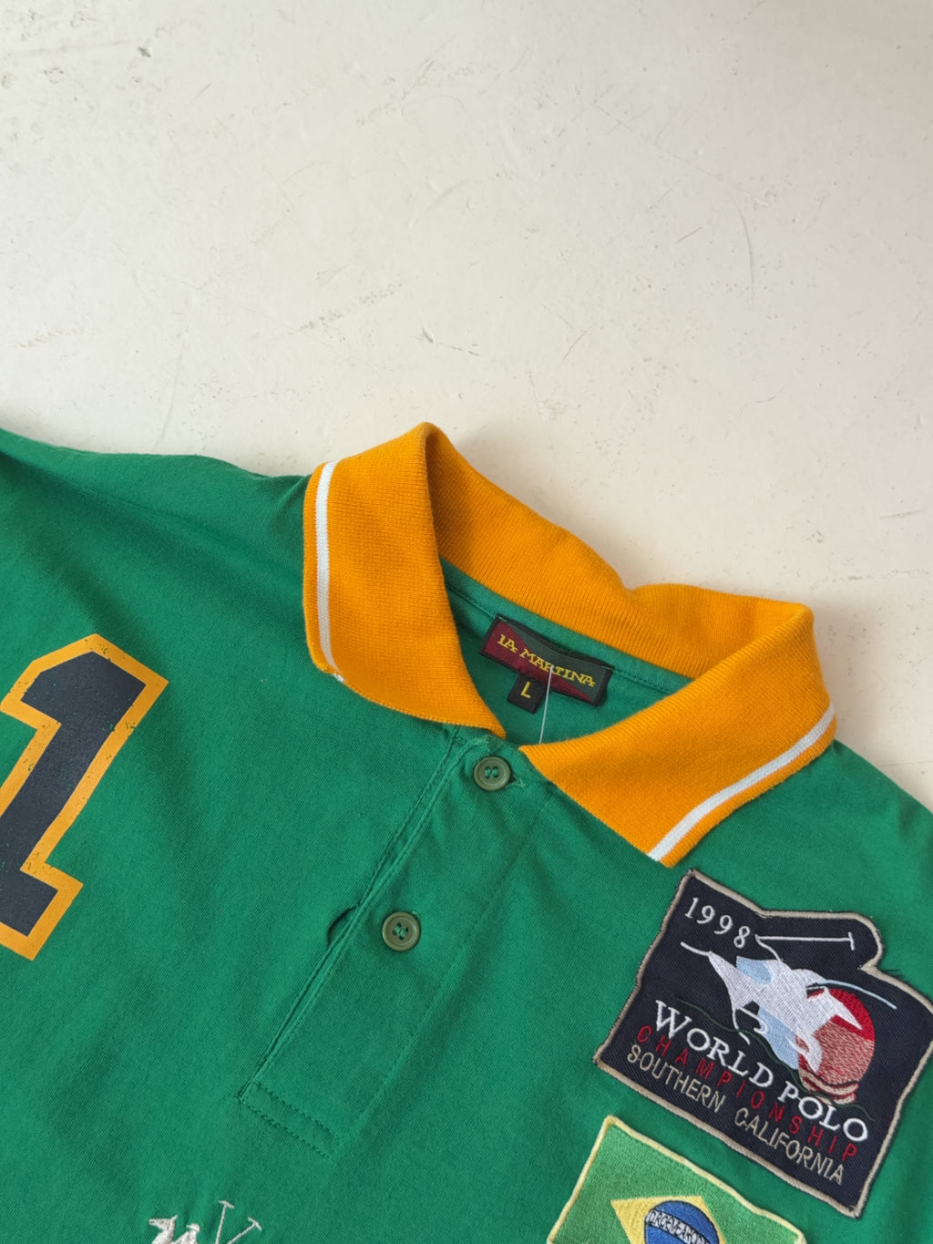 Vintage La Martina Poloshirt Brasil (L)