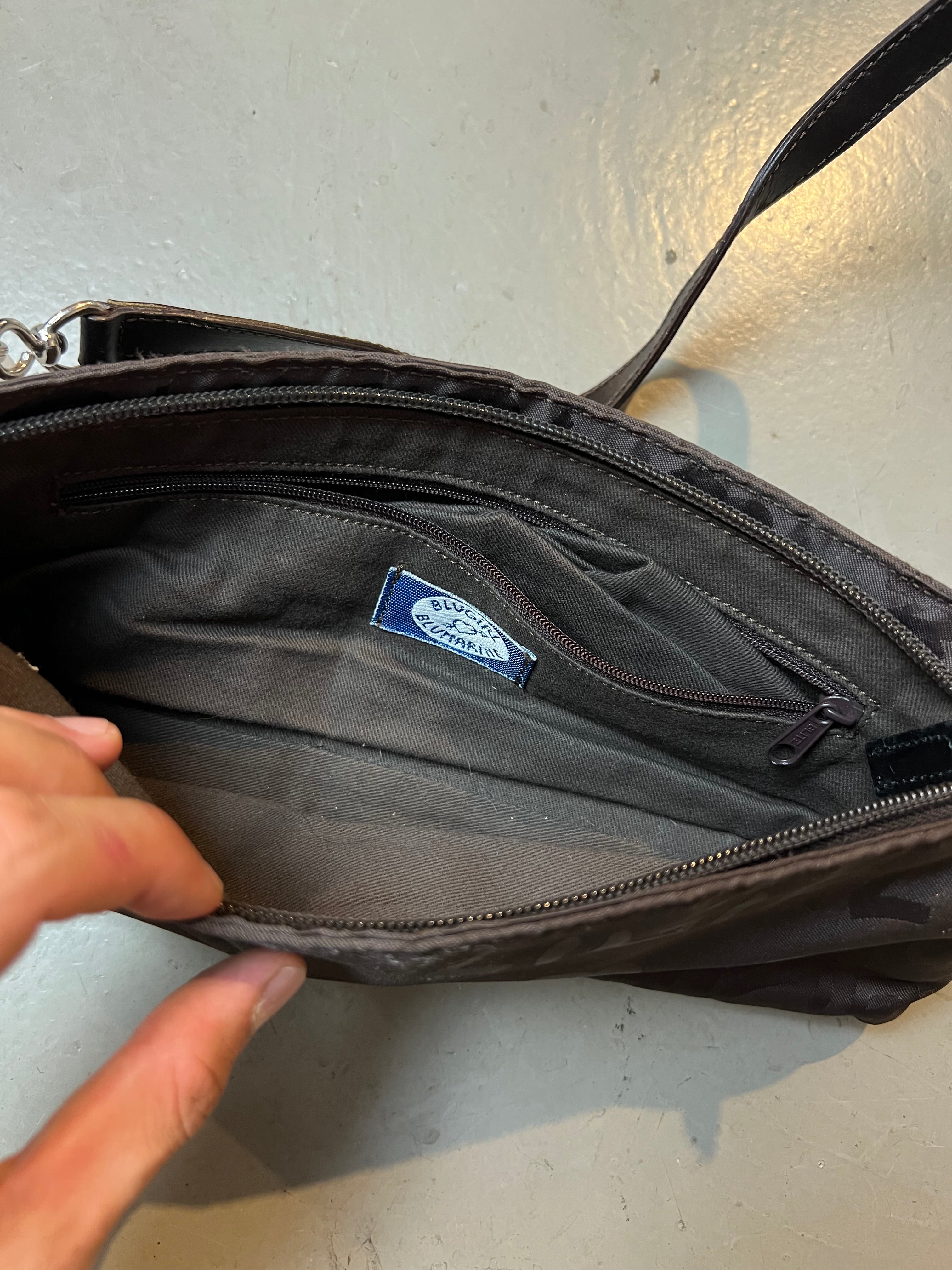 Vintage Blugirl Blumarine Brown Baguette Bag