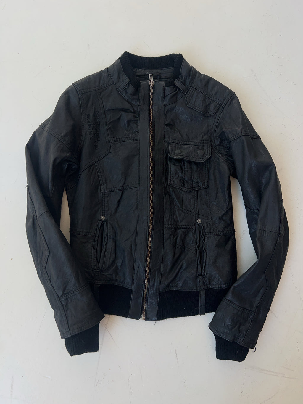 Vintage Only Leder Jacke (S)
