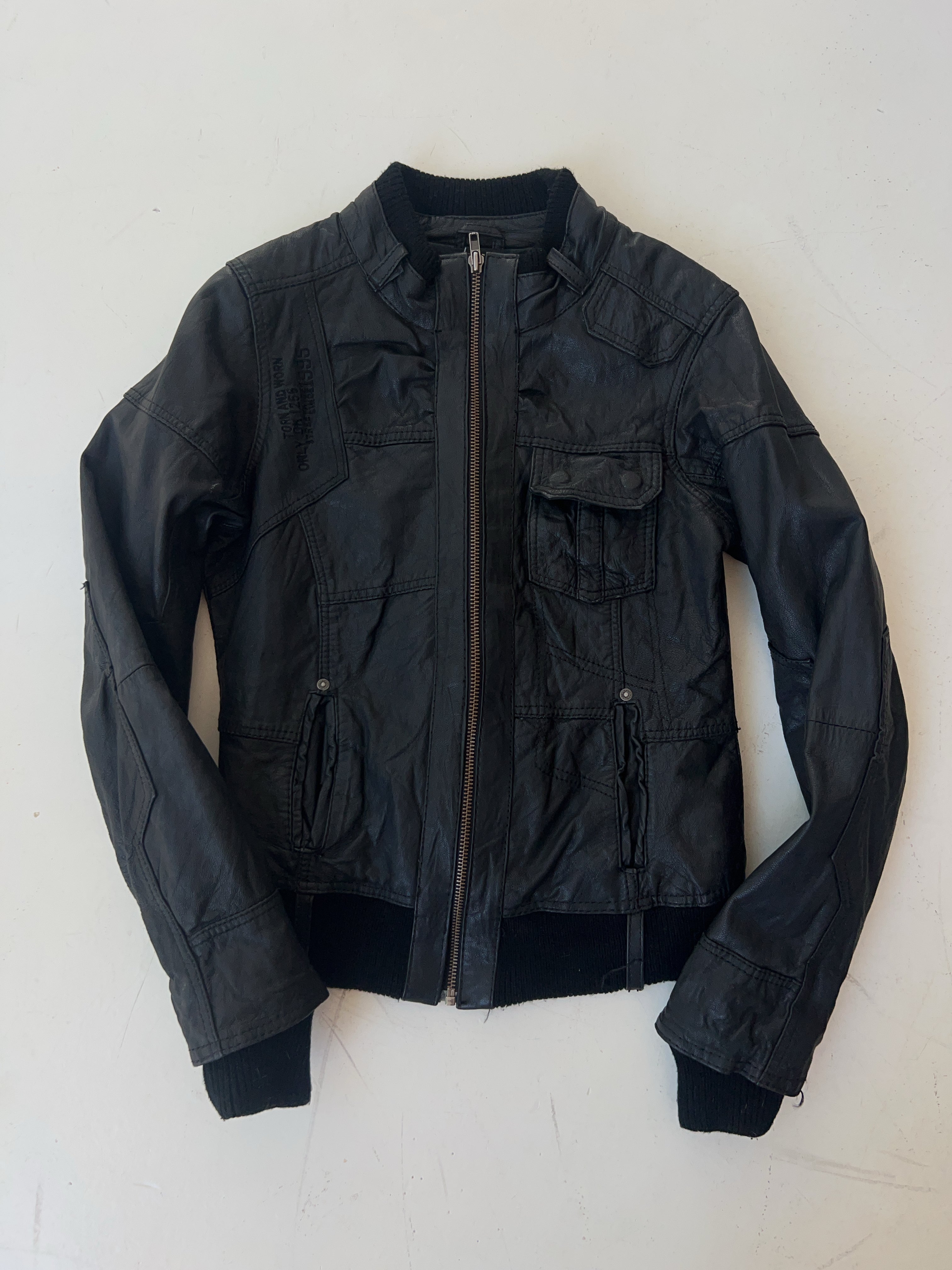 Vintage Only Leder Jacke (S)
