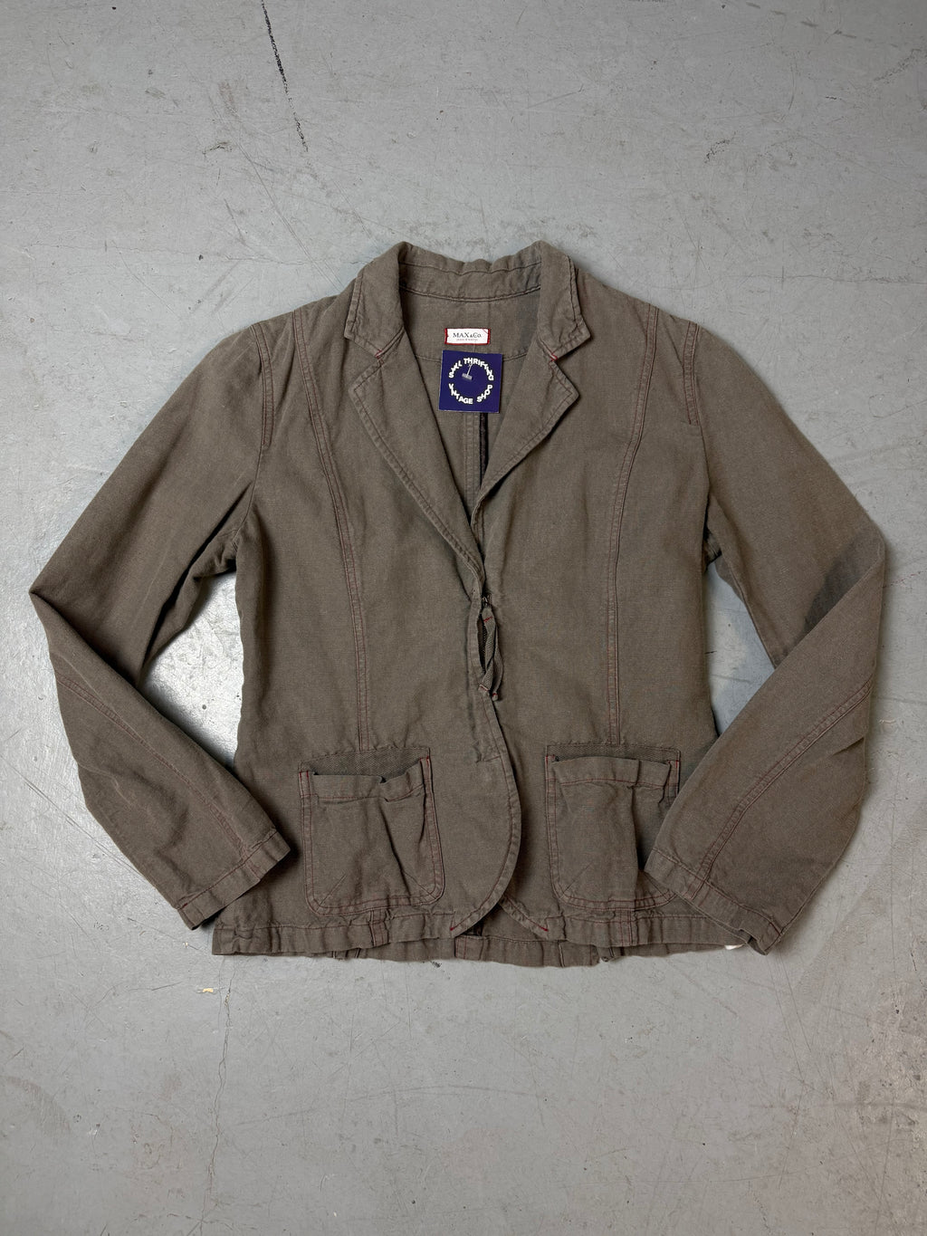 Vintage Max & Co. Brown Blazer Jacket S/M