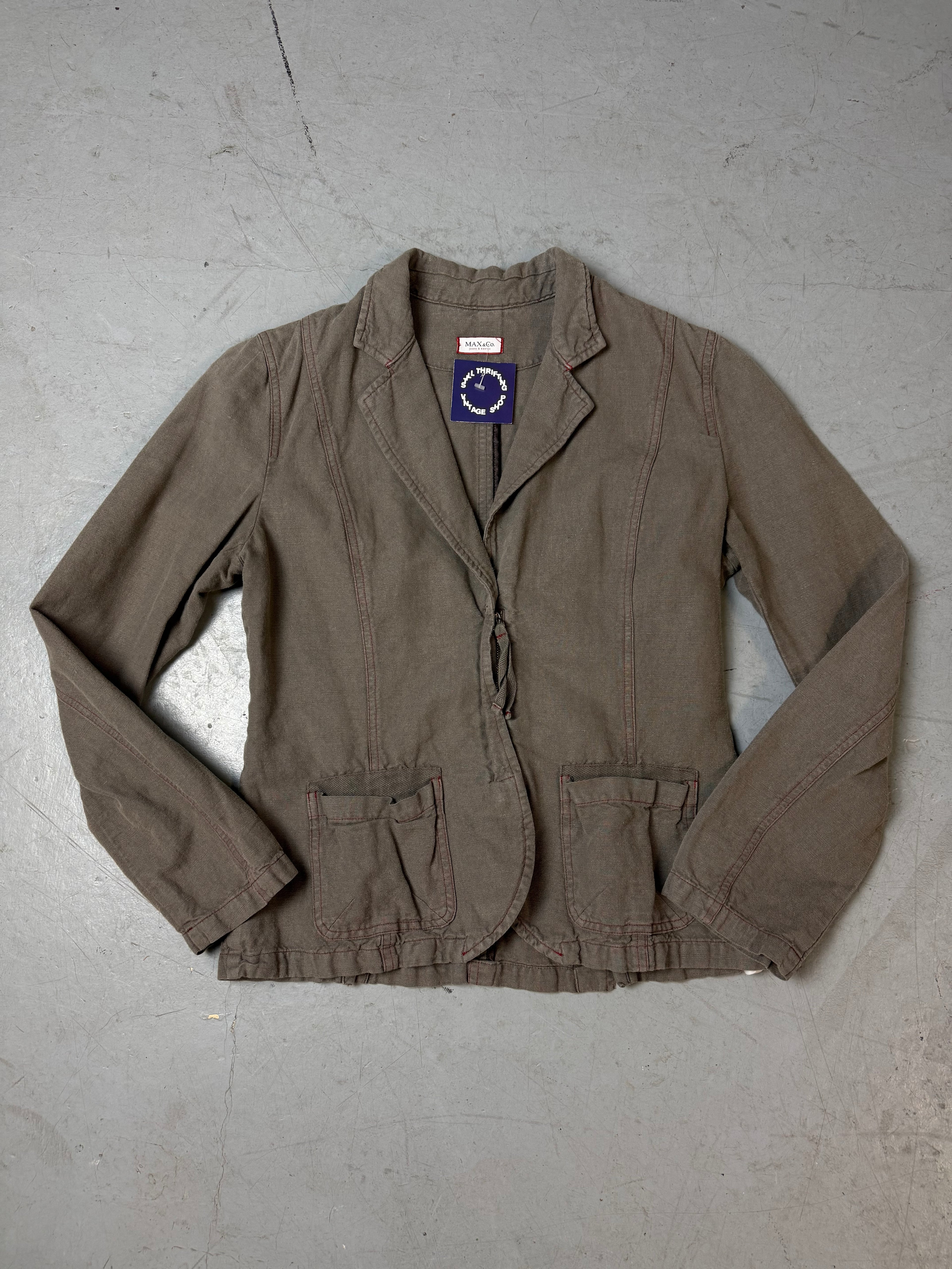 Vintage Max & Co. Brown Blazer Jacket S/M