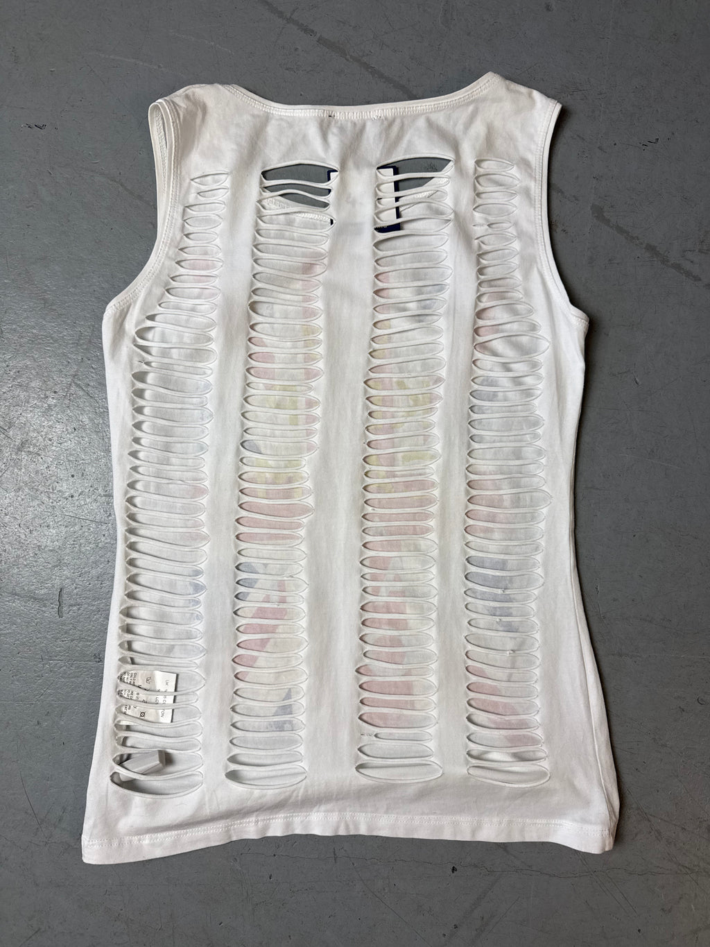 Vintage Richmond Keep Calm Tank Top with Cut Out Back M/L