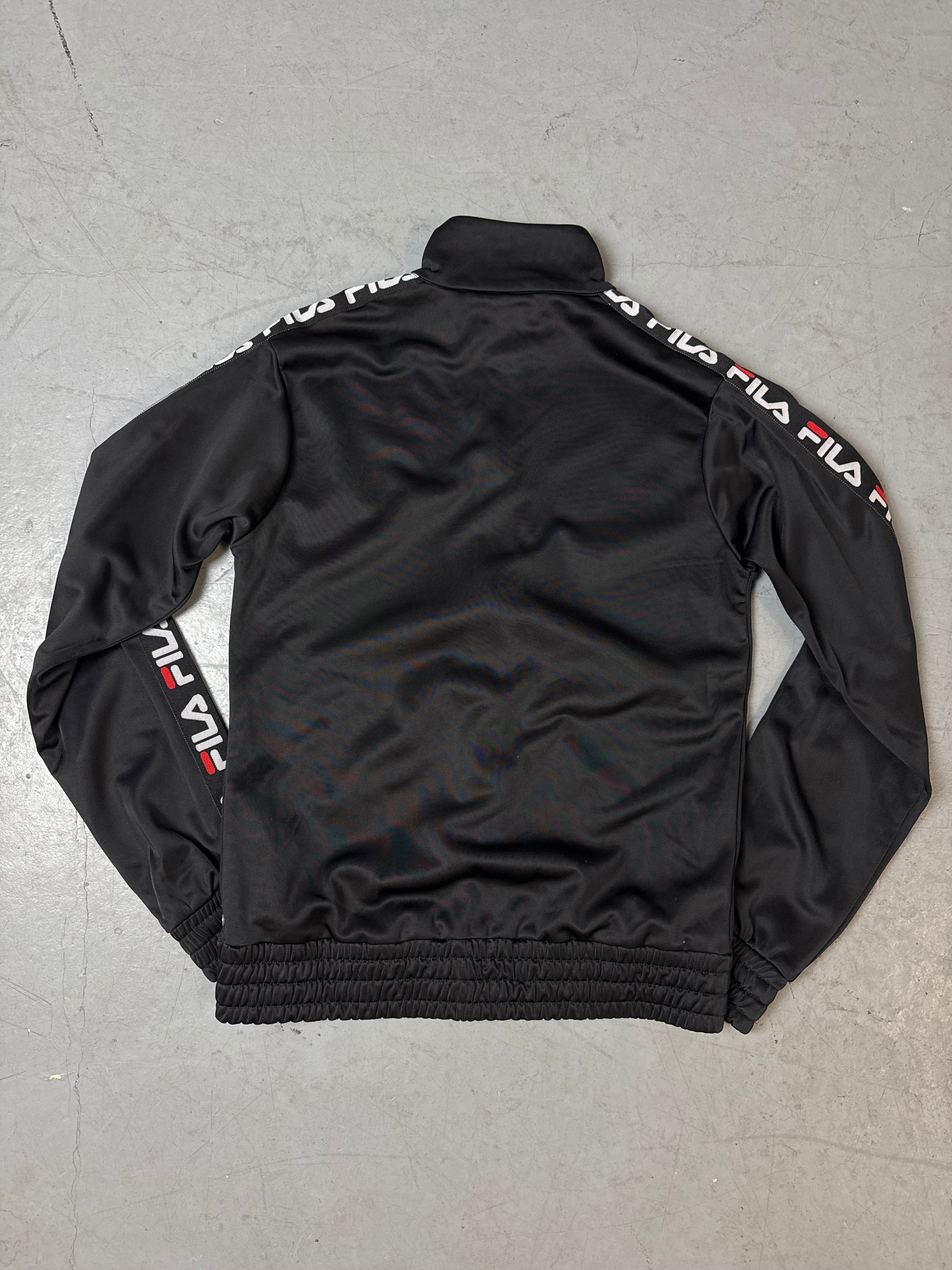 Vintage Fila Black Track Jacket XS