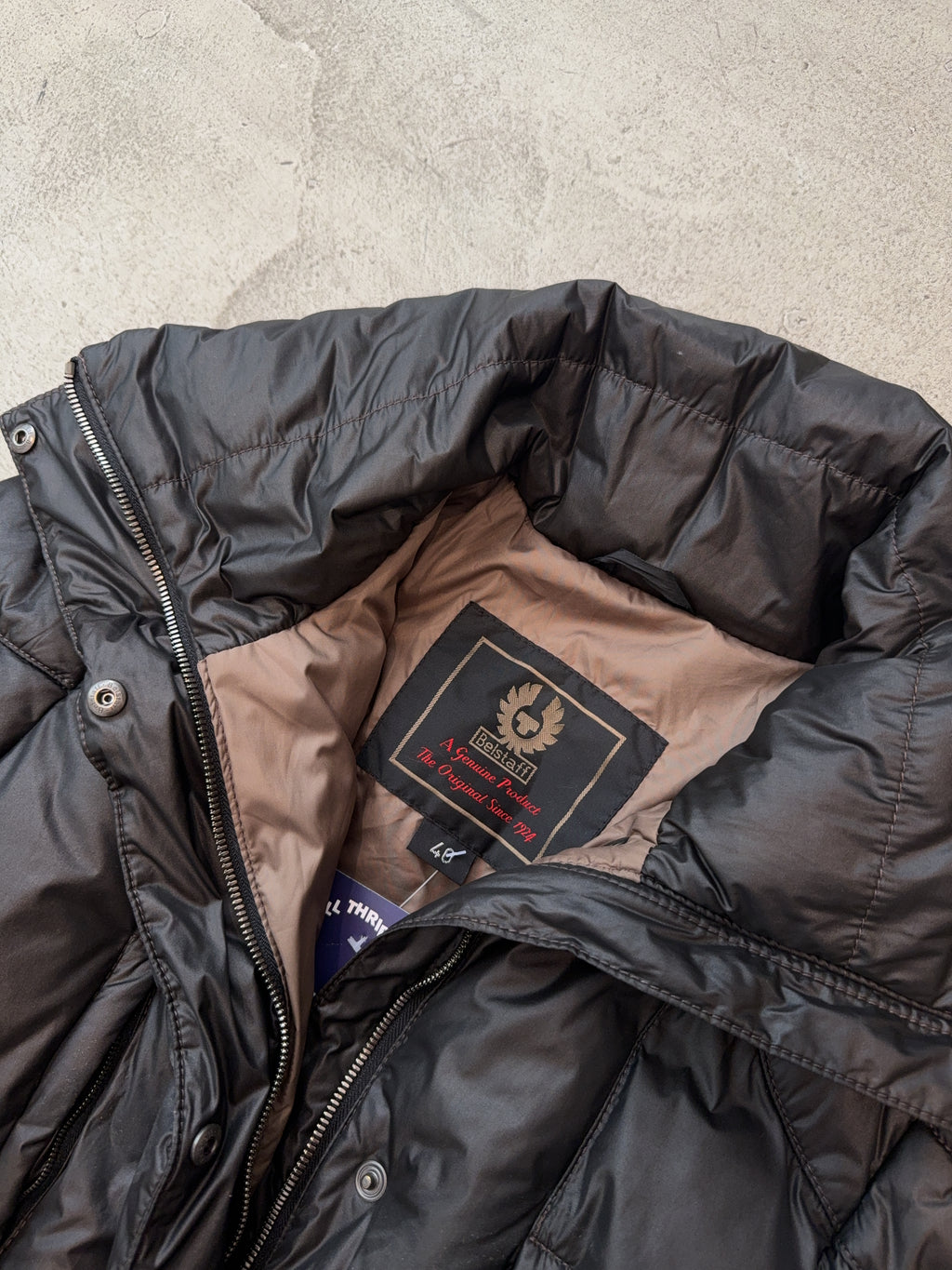 Vintage Belstaff Daunen Mantel (M)