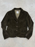 Vintage Moschino Green Cord Blazer M
