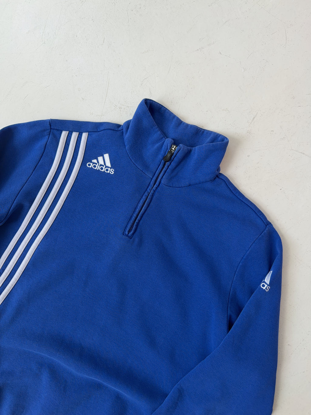 Vintage Adidas Quarter Zip Sweater (L)