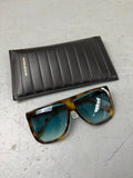 Loewe Blue Sunglasses Unisex. Y2K Second Hand 2000s Fashion
