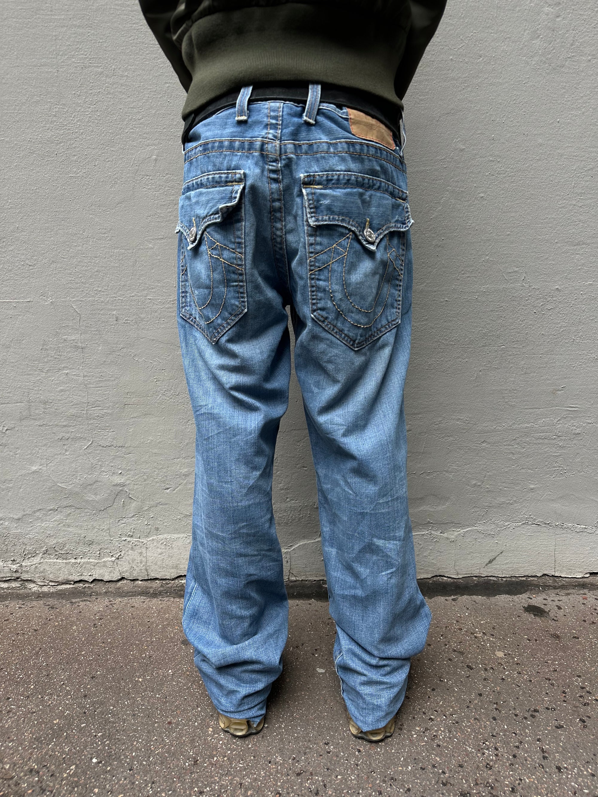 Vintage True Religion Ripped Denim L/XL
