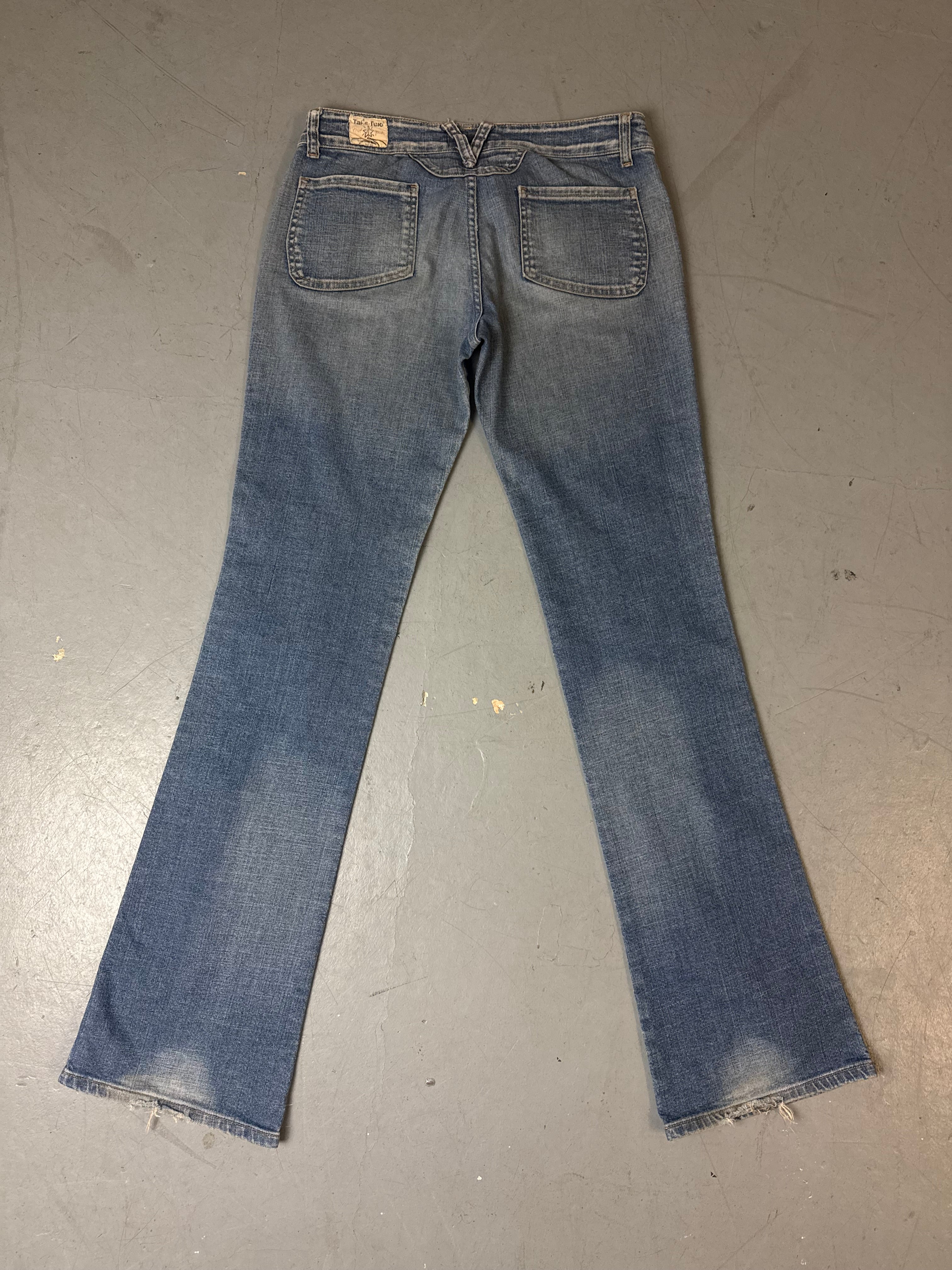 Vintage Take Two Low Waist Bootcut Jeans M