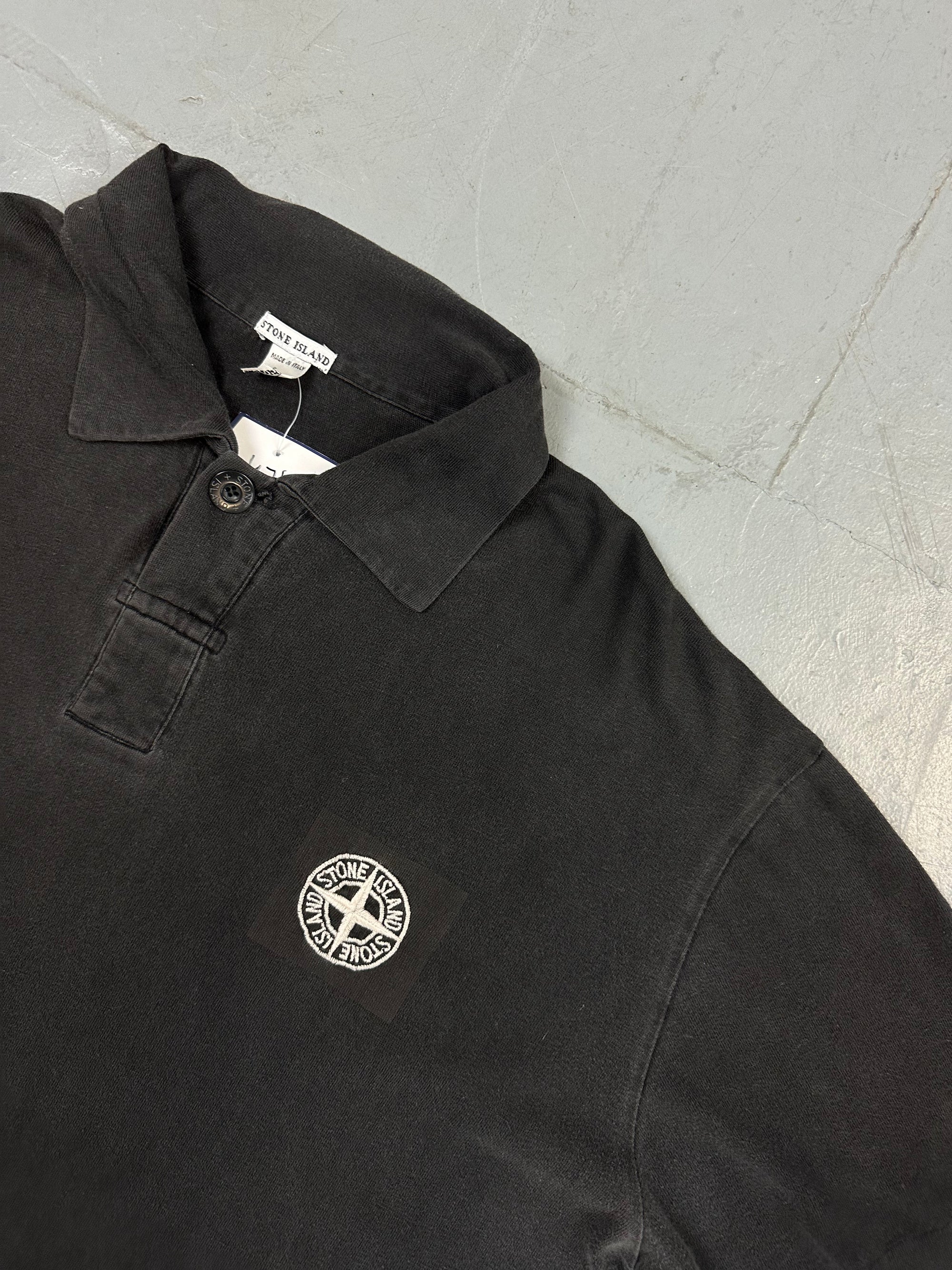 Vintage Black Polo Tee XL/XXL