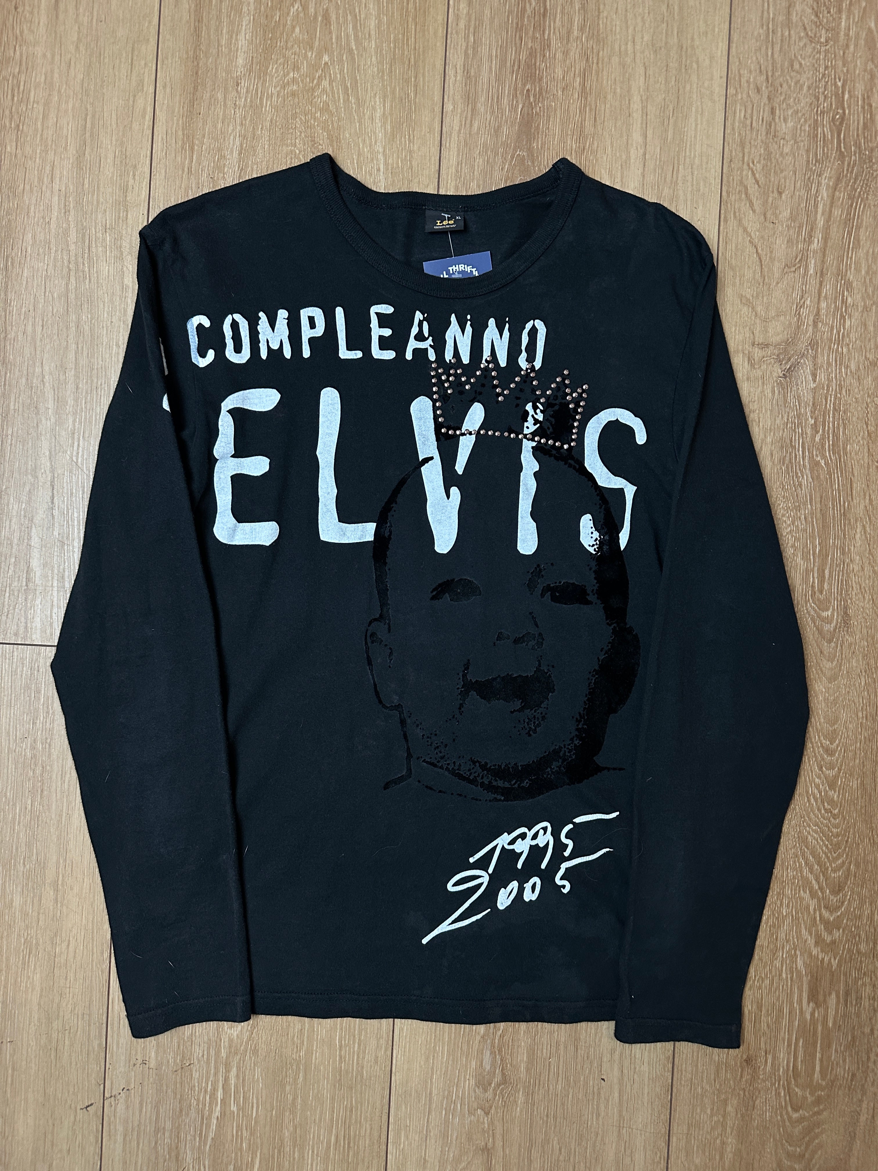 Produktbild Vintage Black Lee Longsleeve von vorne 