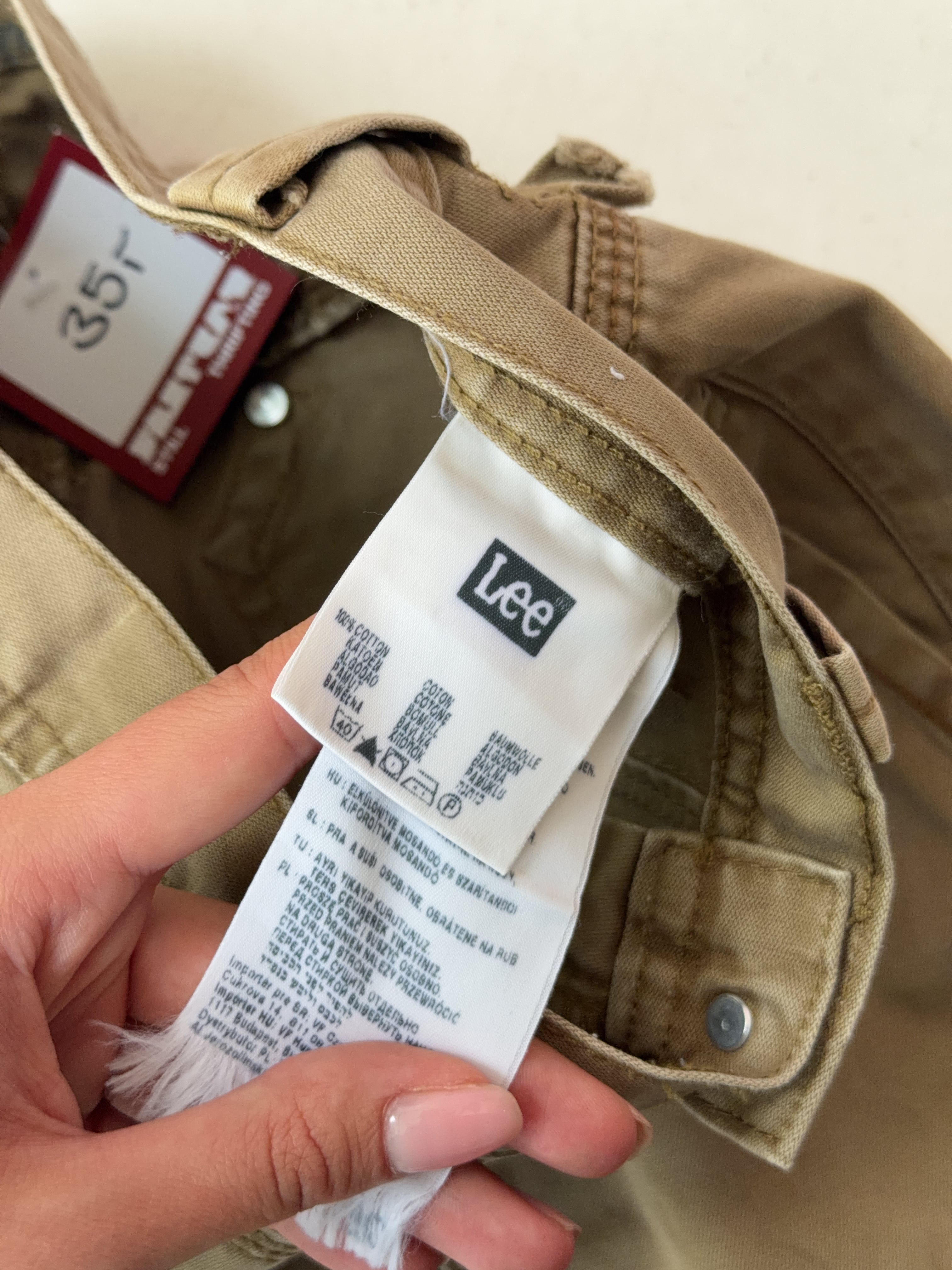 Vintage Lee Brown Jeans (XS)