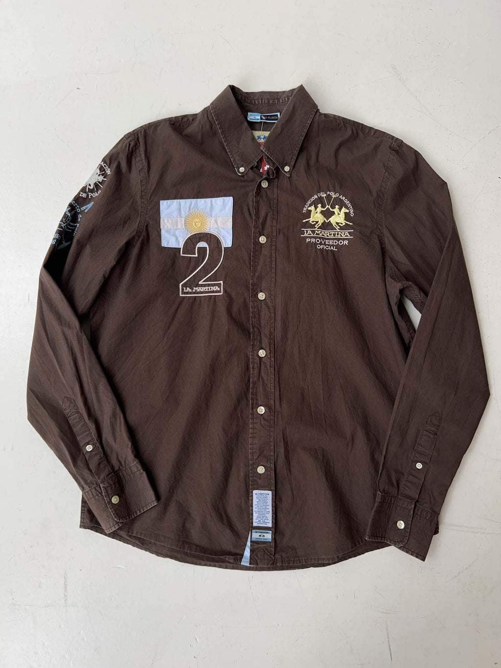 Vintage La Martina Brown Shirt (L)