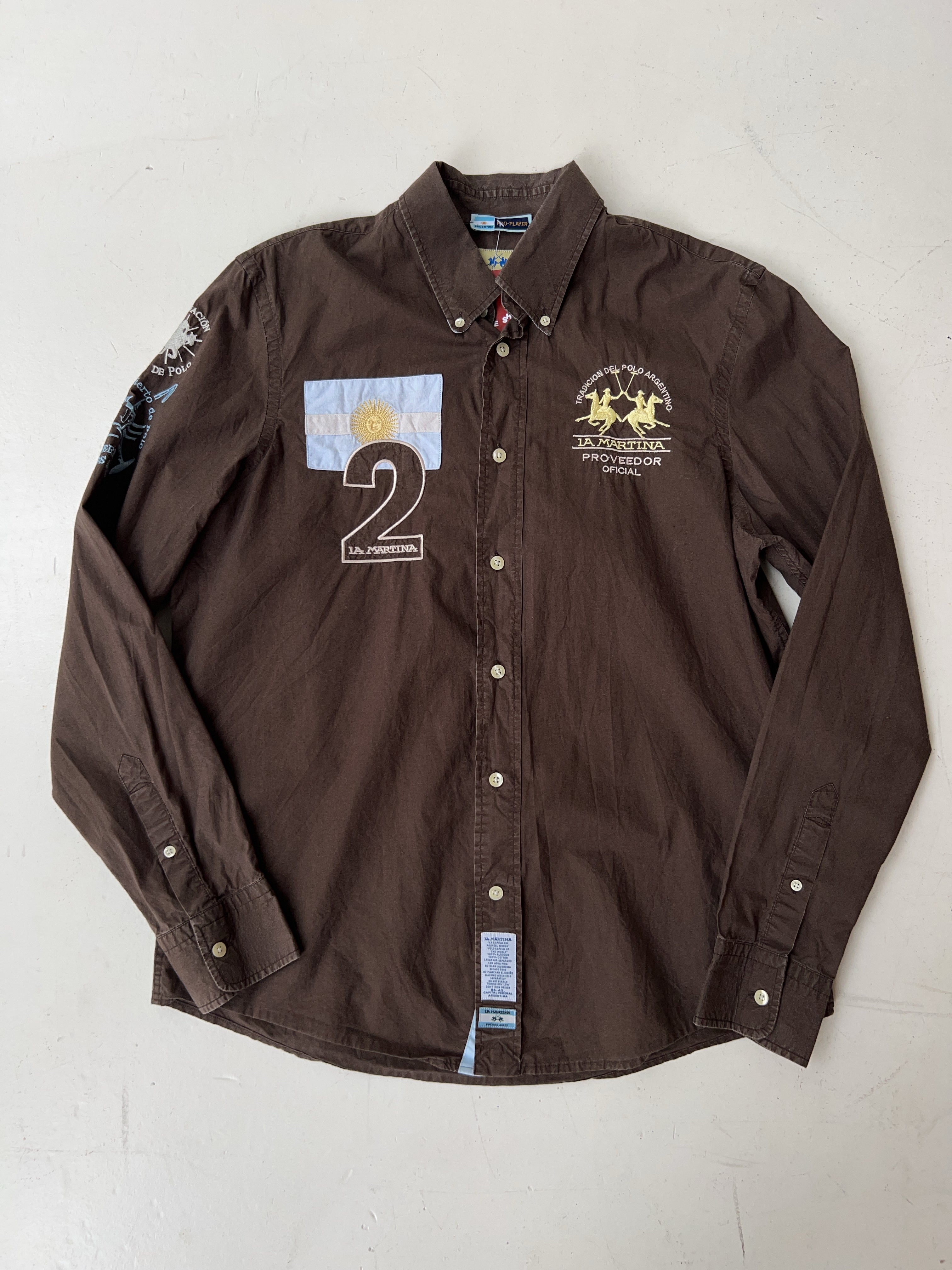 Vintage La Martina Brown Shirt (L)