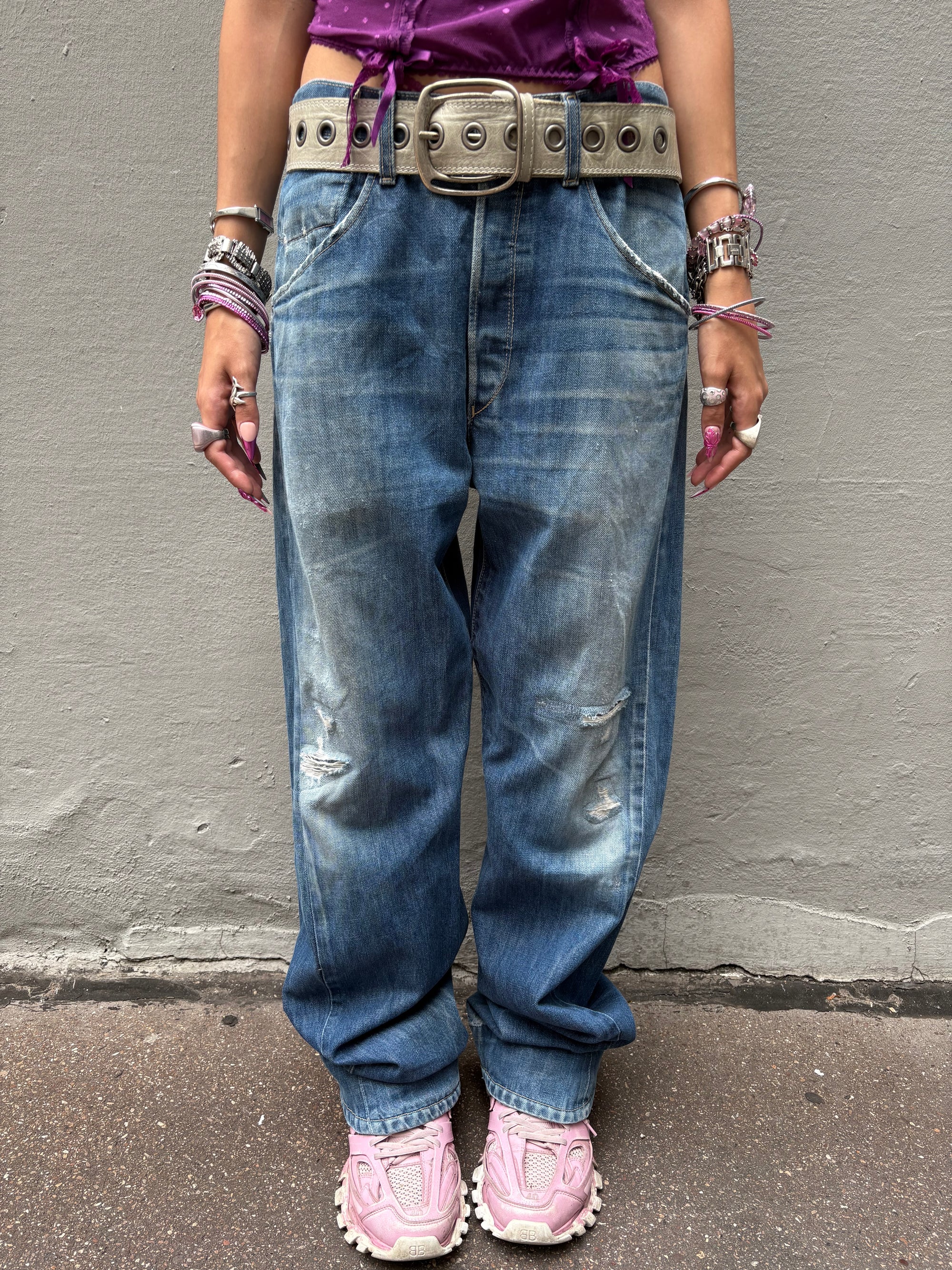 Vintage Blue Levis Engineered Denim M/L