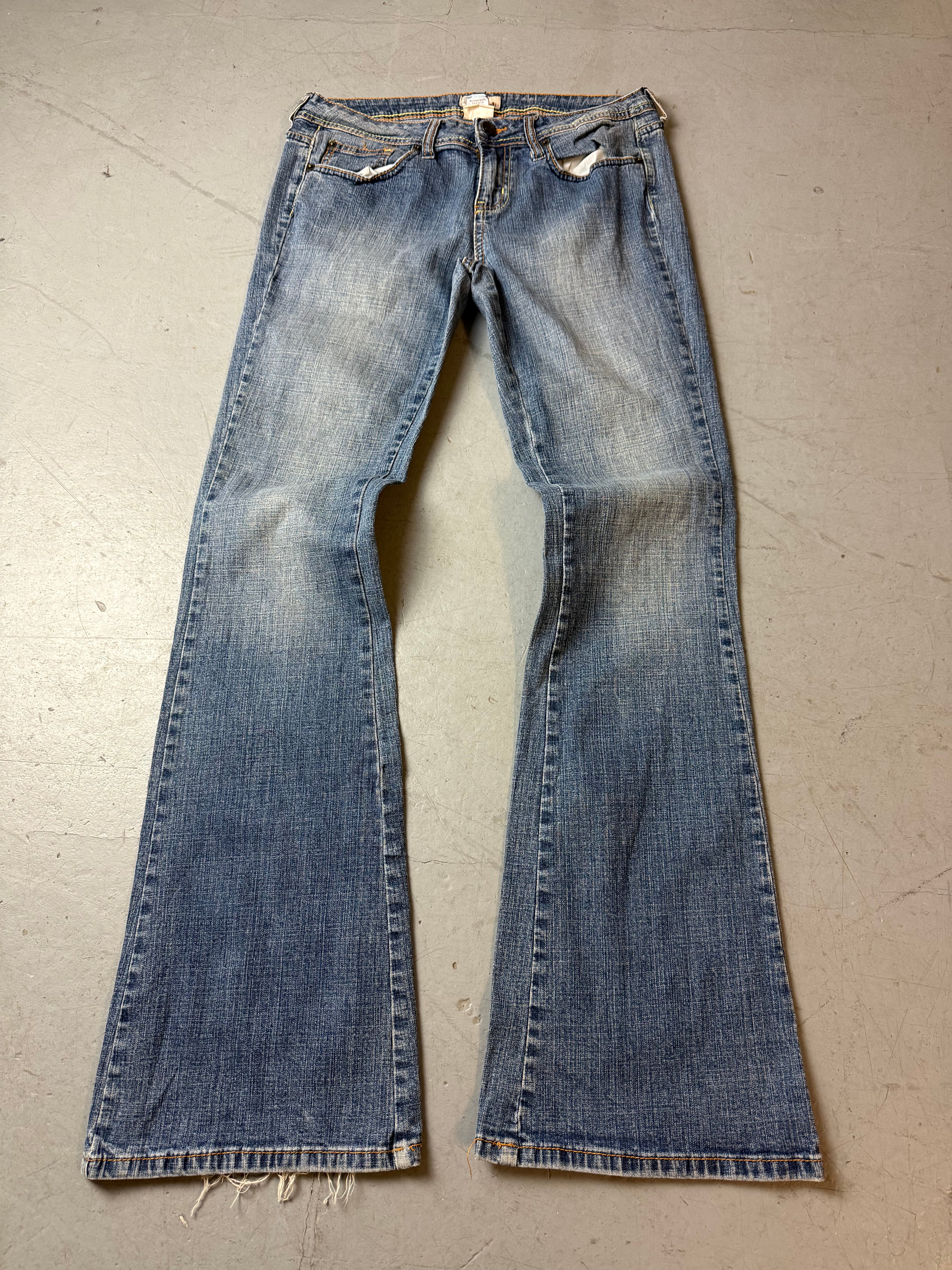 Vintage SO Low Waist Bootcut Jeans für Damen. Y2K 2000s Fashion