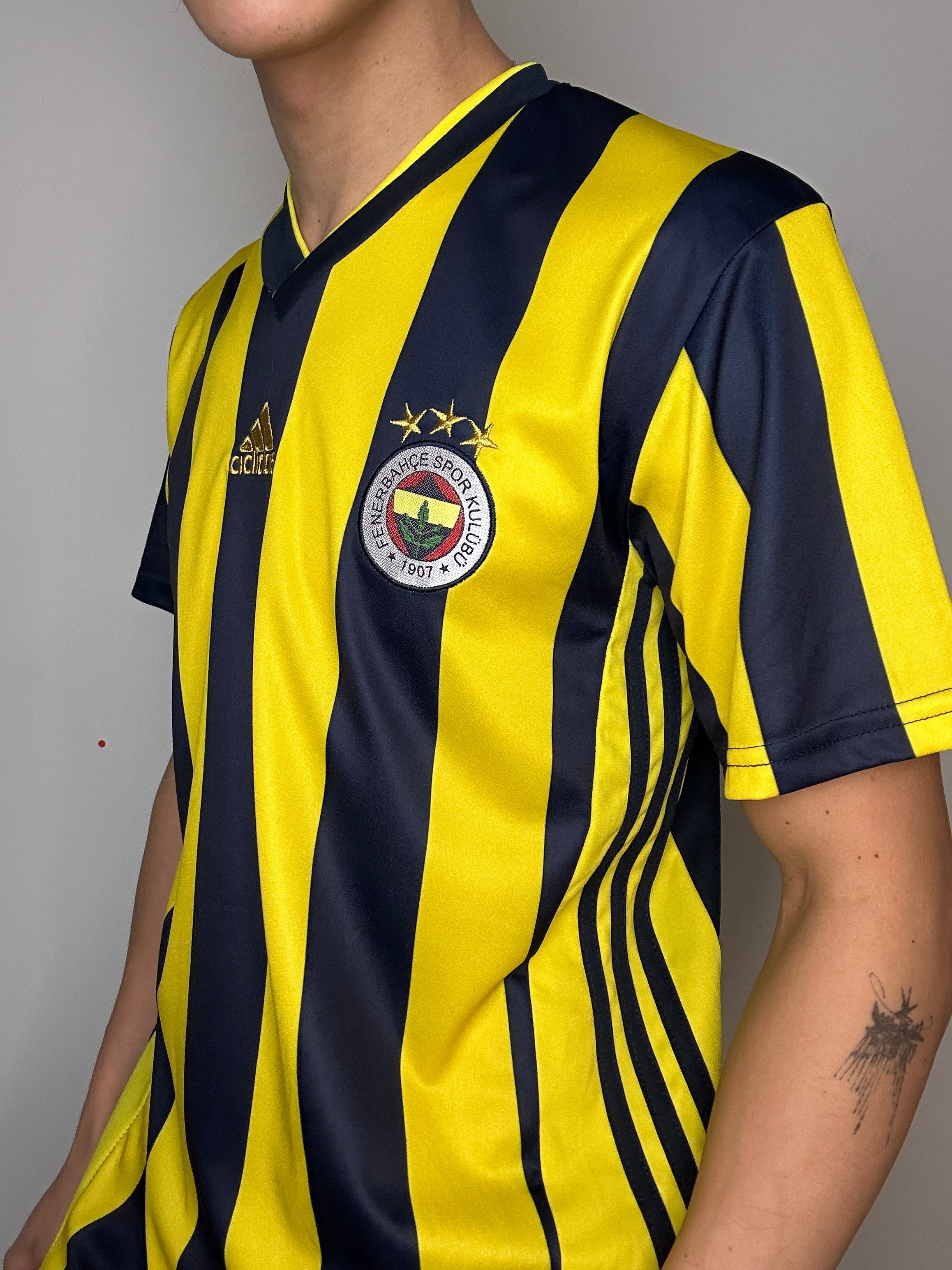 Vintage Adidas Fenerbahçe 15/16 Home Jersey L