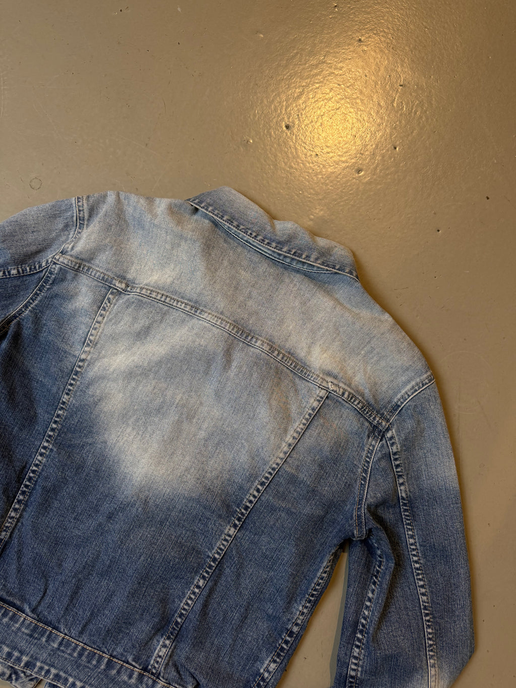 Vintage Diesel Light Blue Denim Jacket S/M