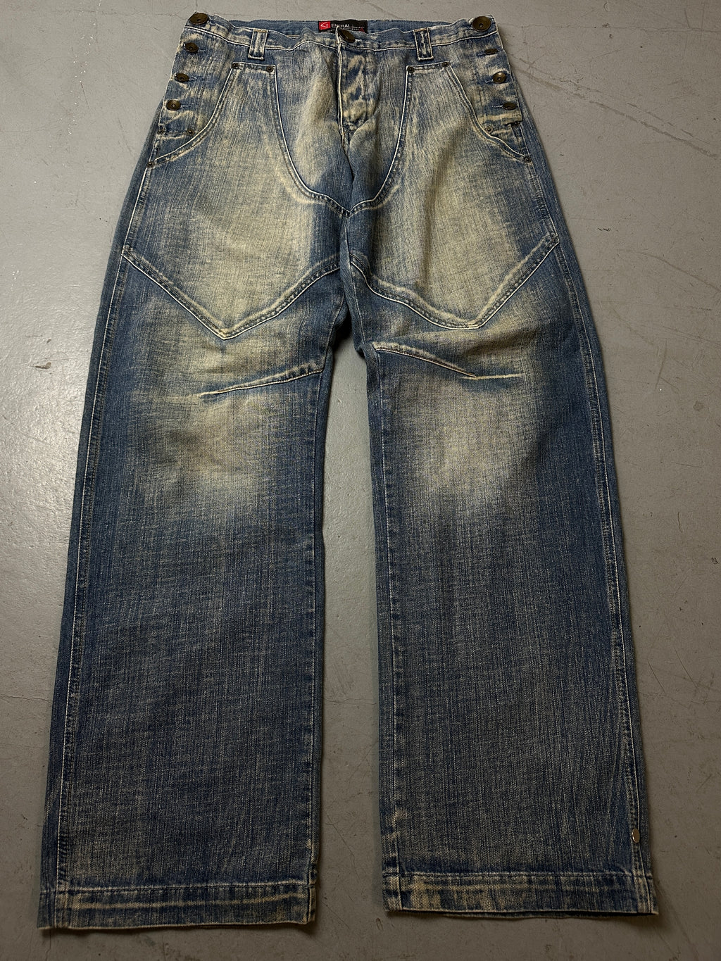 Produktbild von Vintage Side Button Denim L/XL von vorne