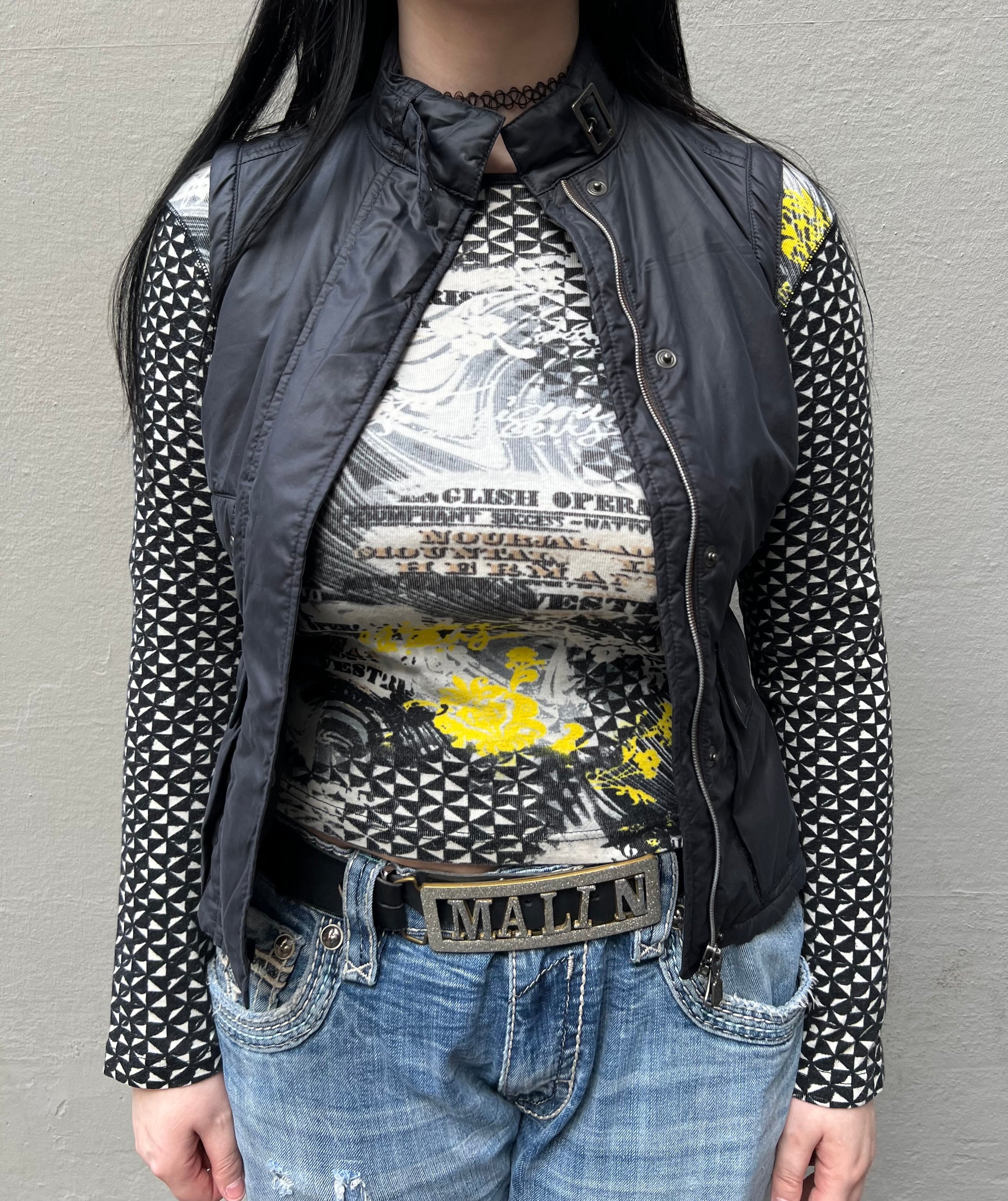 Vintage Belstaff Spacegrey Vest S/M