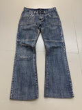 Vintage Flared Cargo Denim M