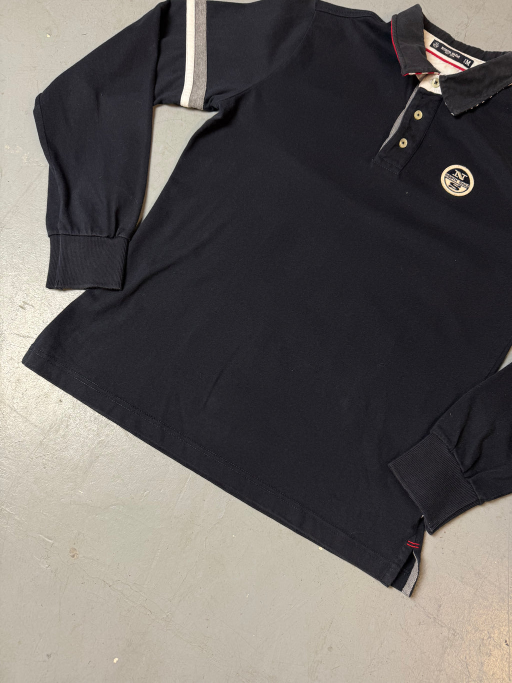 Vintage North Sails Polo Longsleeve M