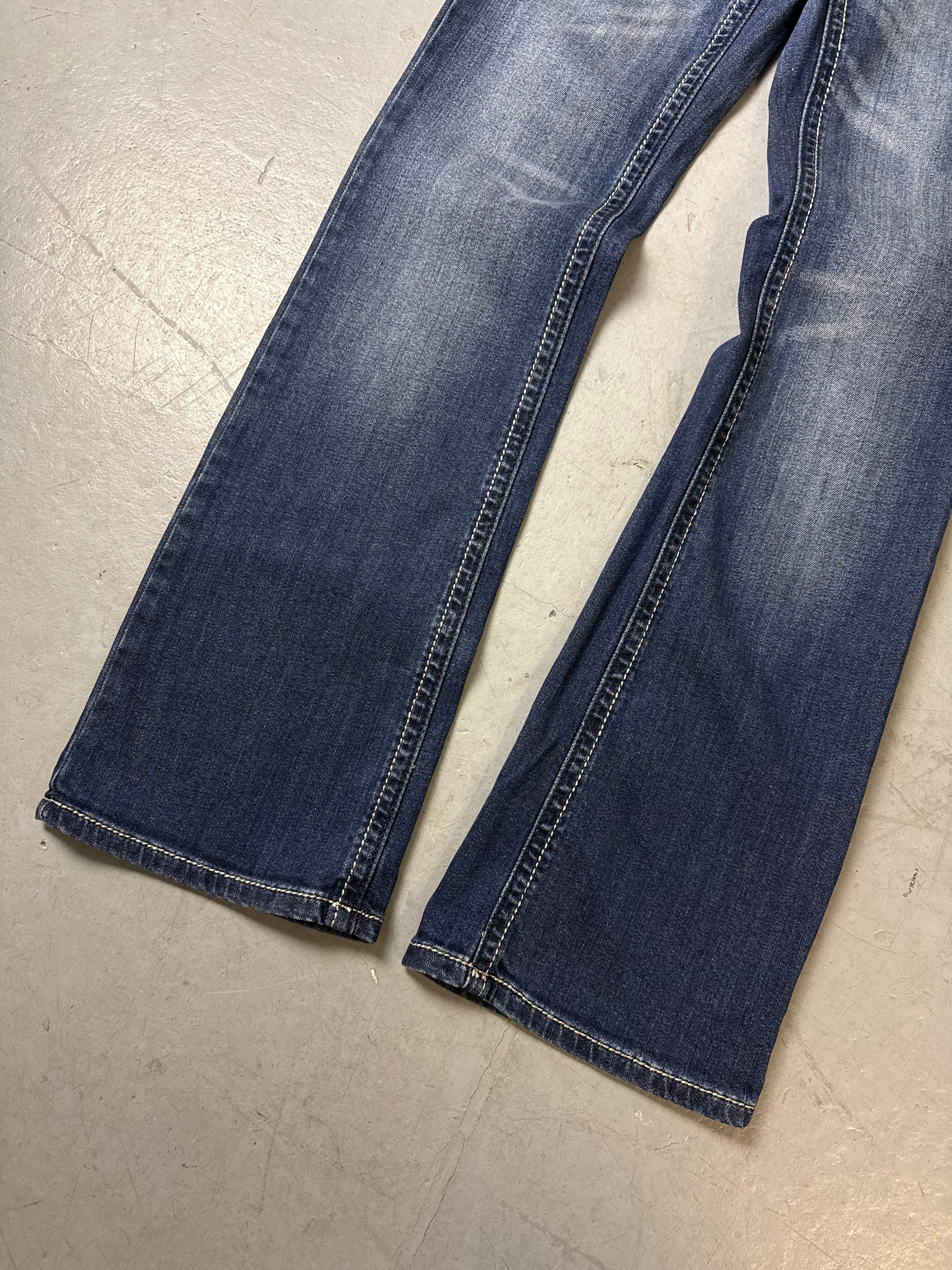 Vintage Arizona Dark Blue Bootcut Denim S