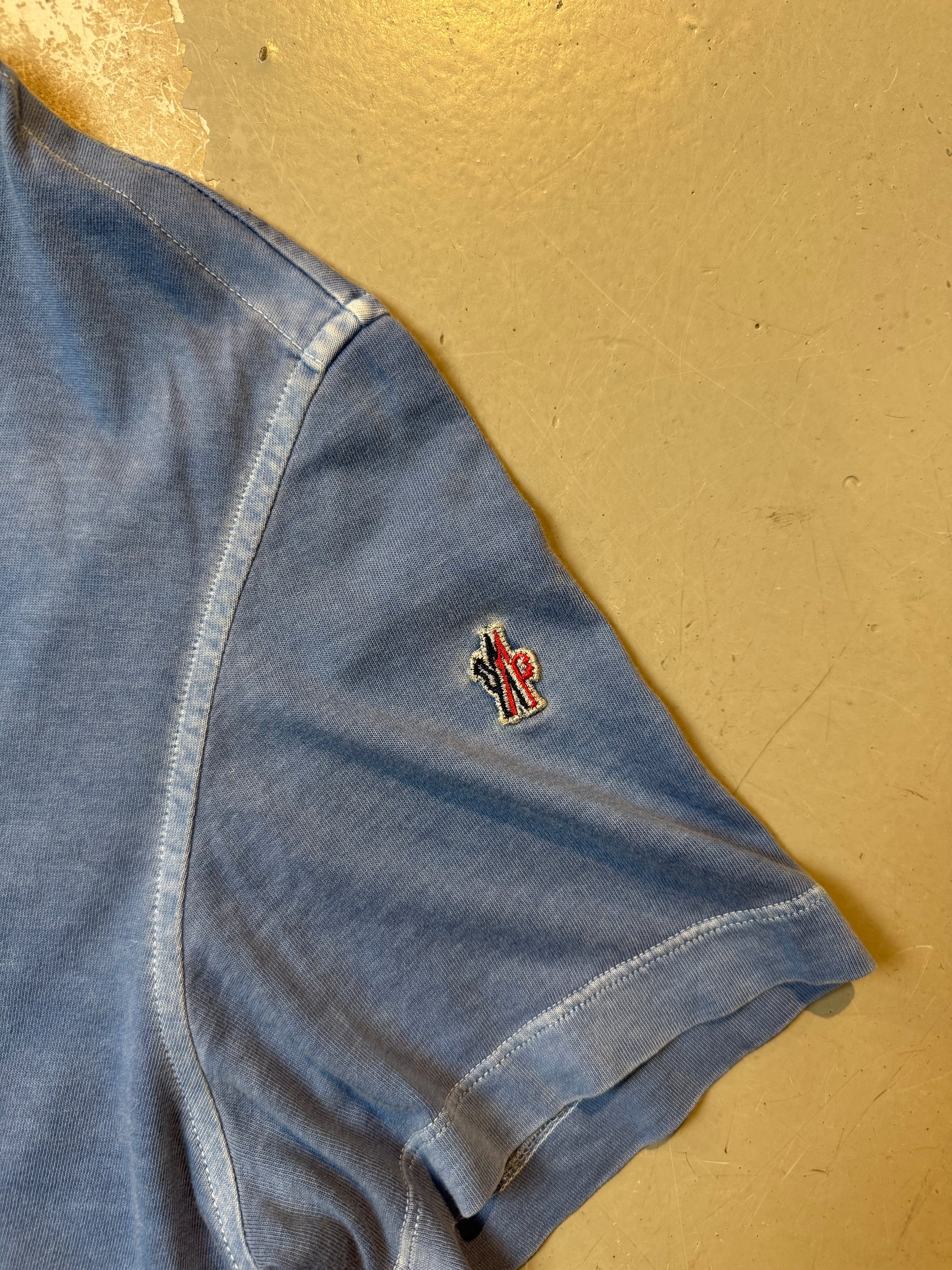 Vintage Moncler Babyblue Tee S/M