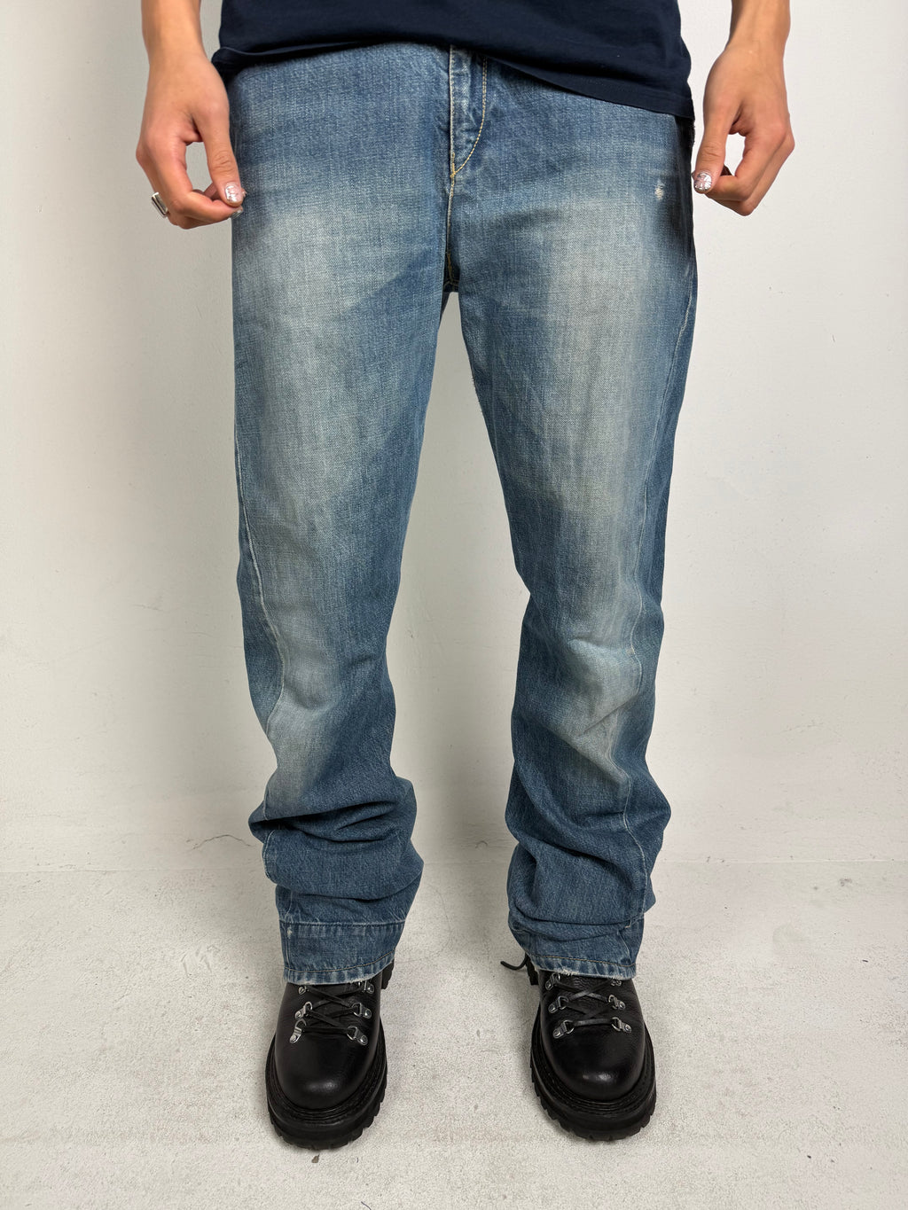 Vintage Levis Engineered Long Baggy Jeans M