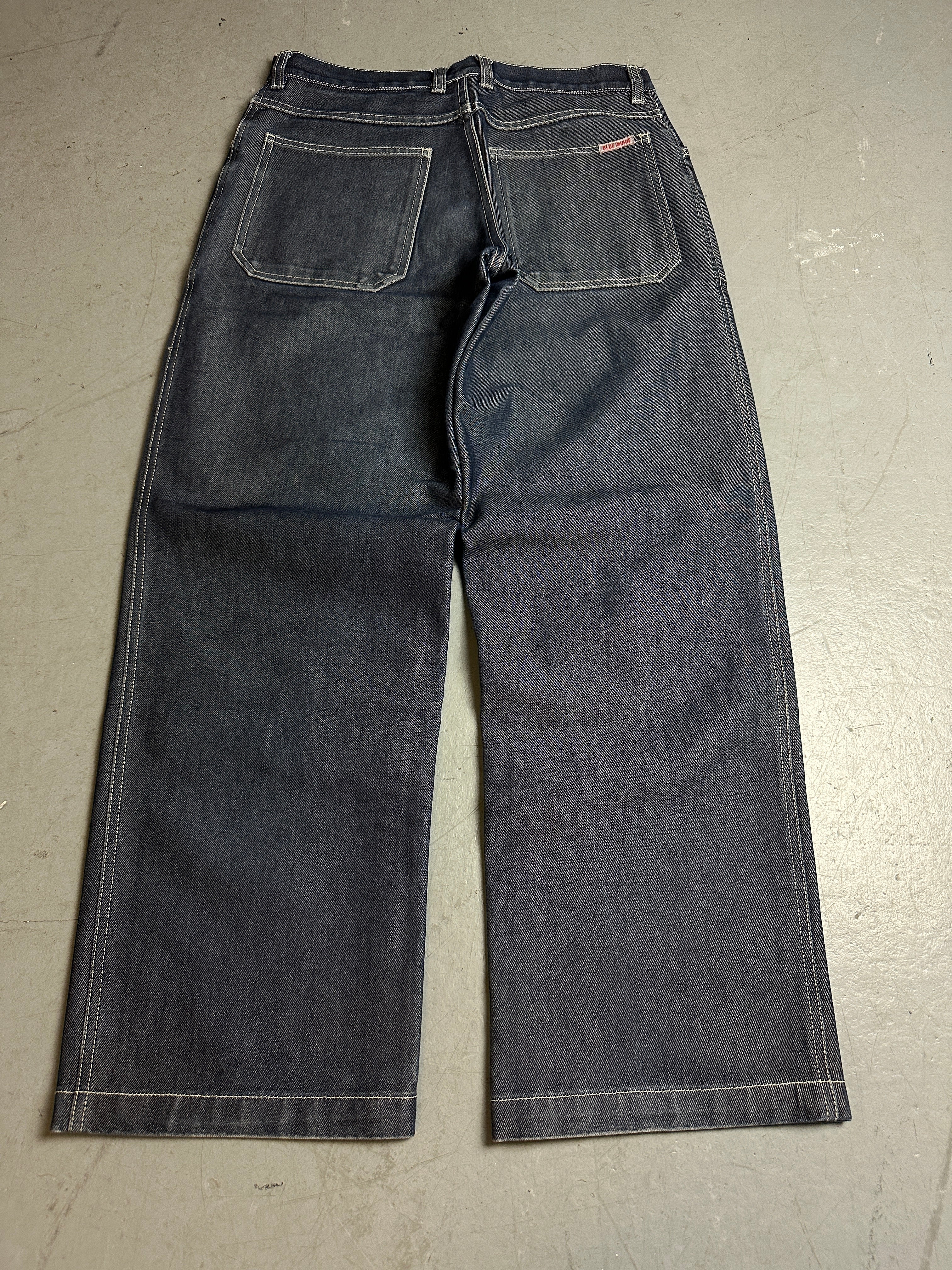 Productbild von Vintage Blue Image Shiny Denim S/M von hinten 