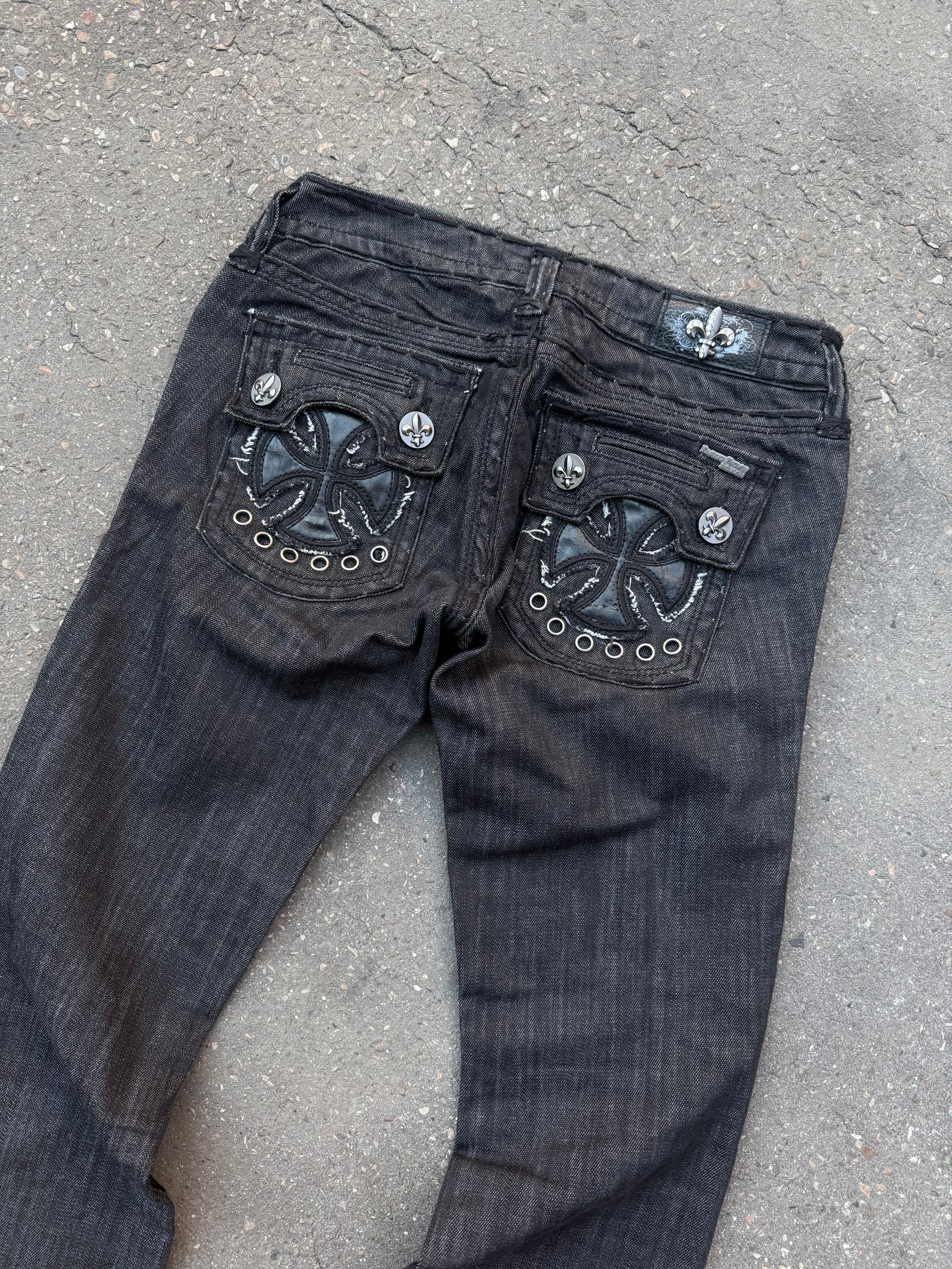 Y2K Laguna Beach „Caspitrano Beach“ Low Waist Denim für Damen. Y2K 2000s Fashion