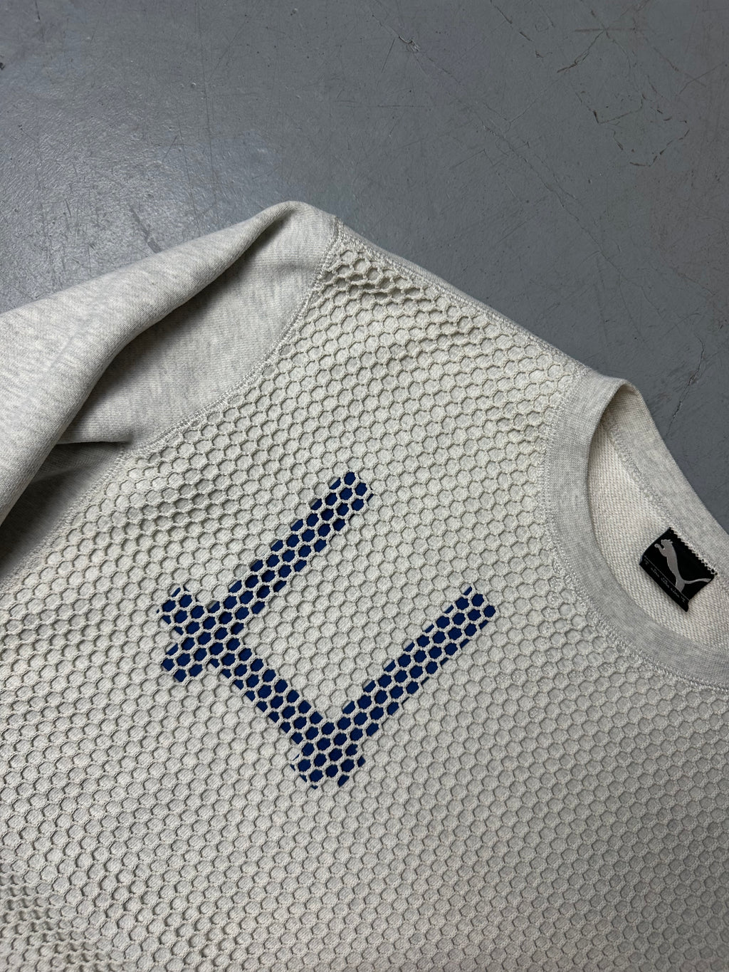 Vintage Grey Puma Sweater M/L