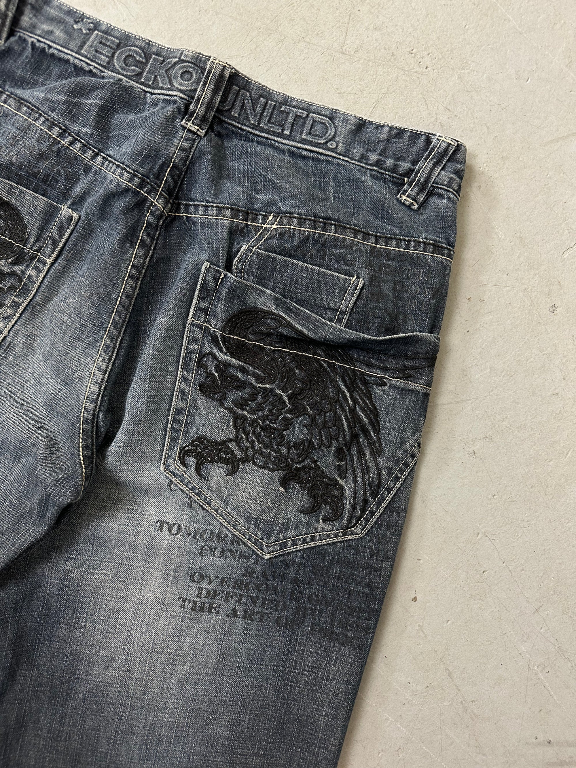 Vintage Dark Blue Ecko Unltd. Denim M/L