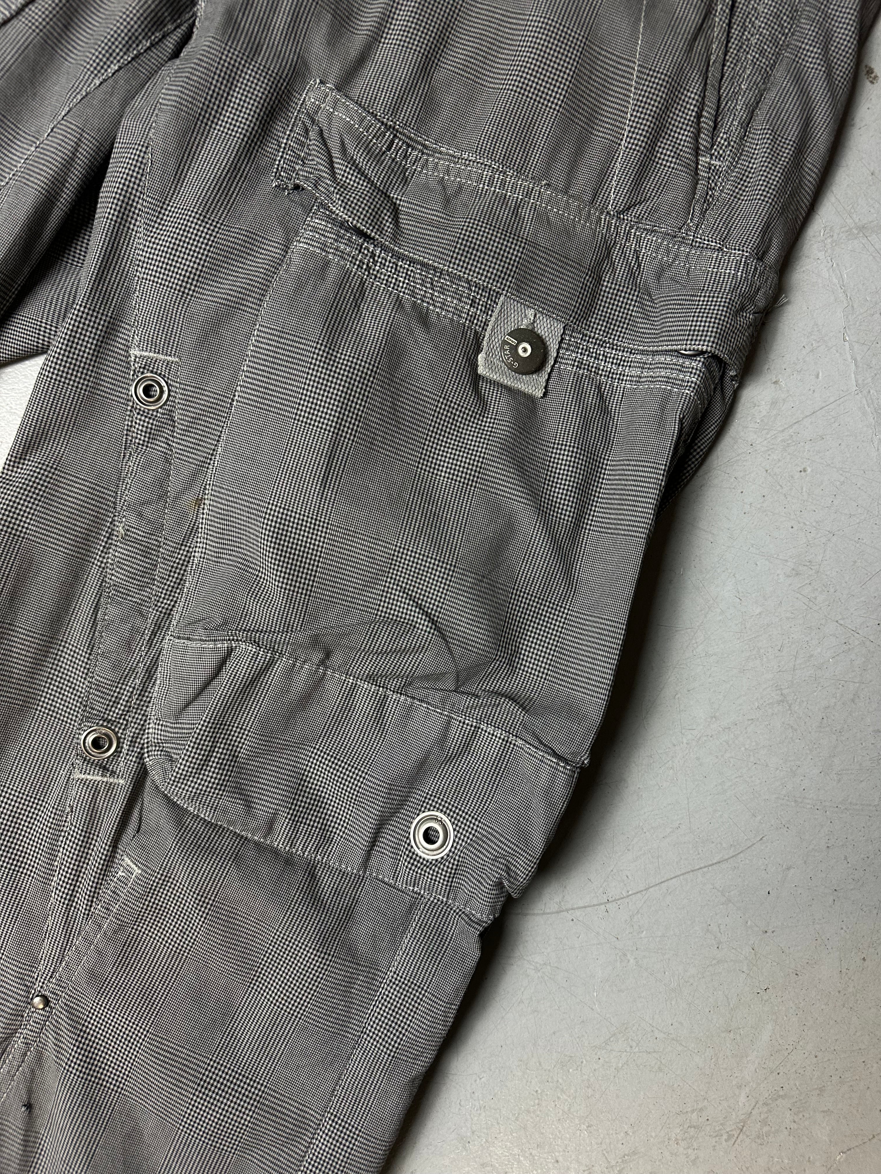 Vintage G-Star Raw Grey Baggy Cargo Pants M