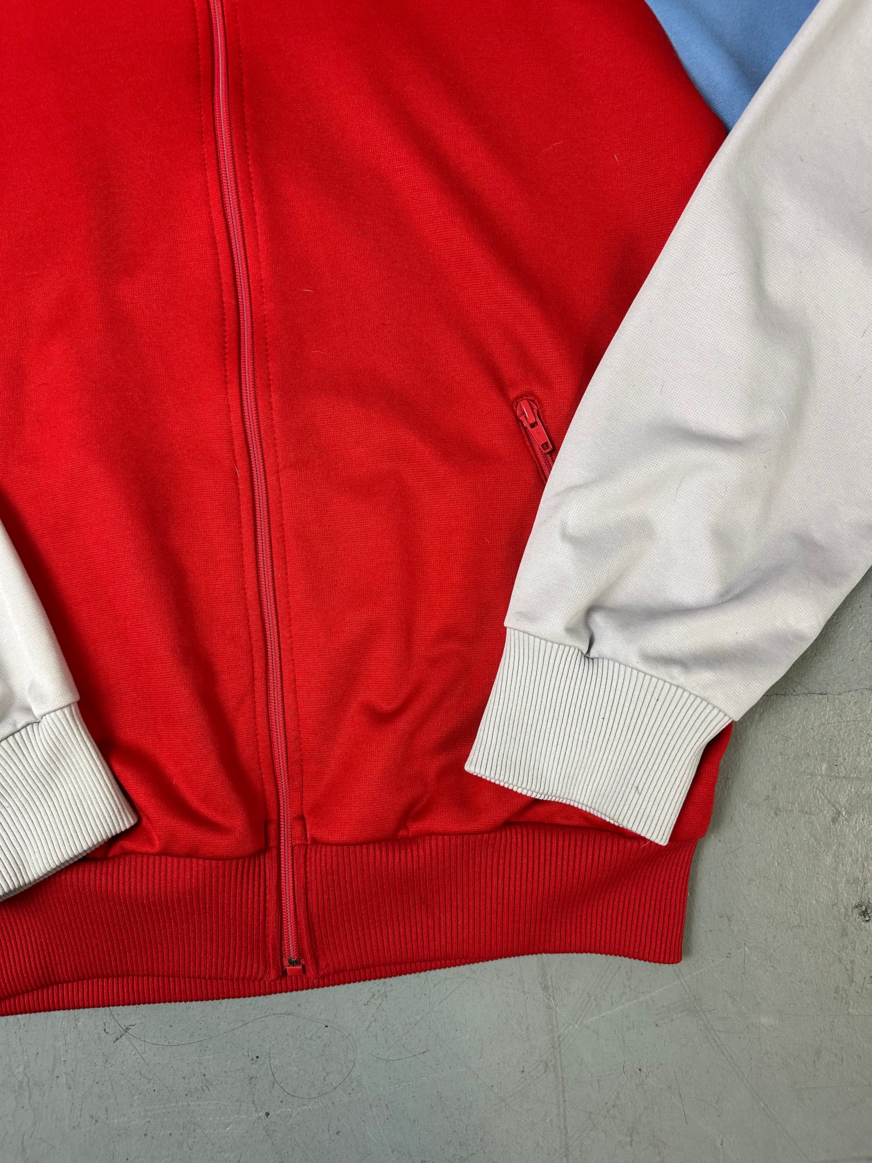 Vintage Adidas Red/Blue Trackjacket M/L
