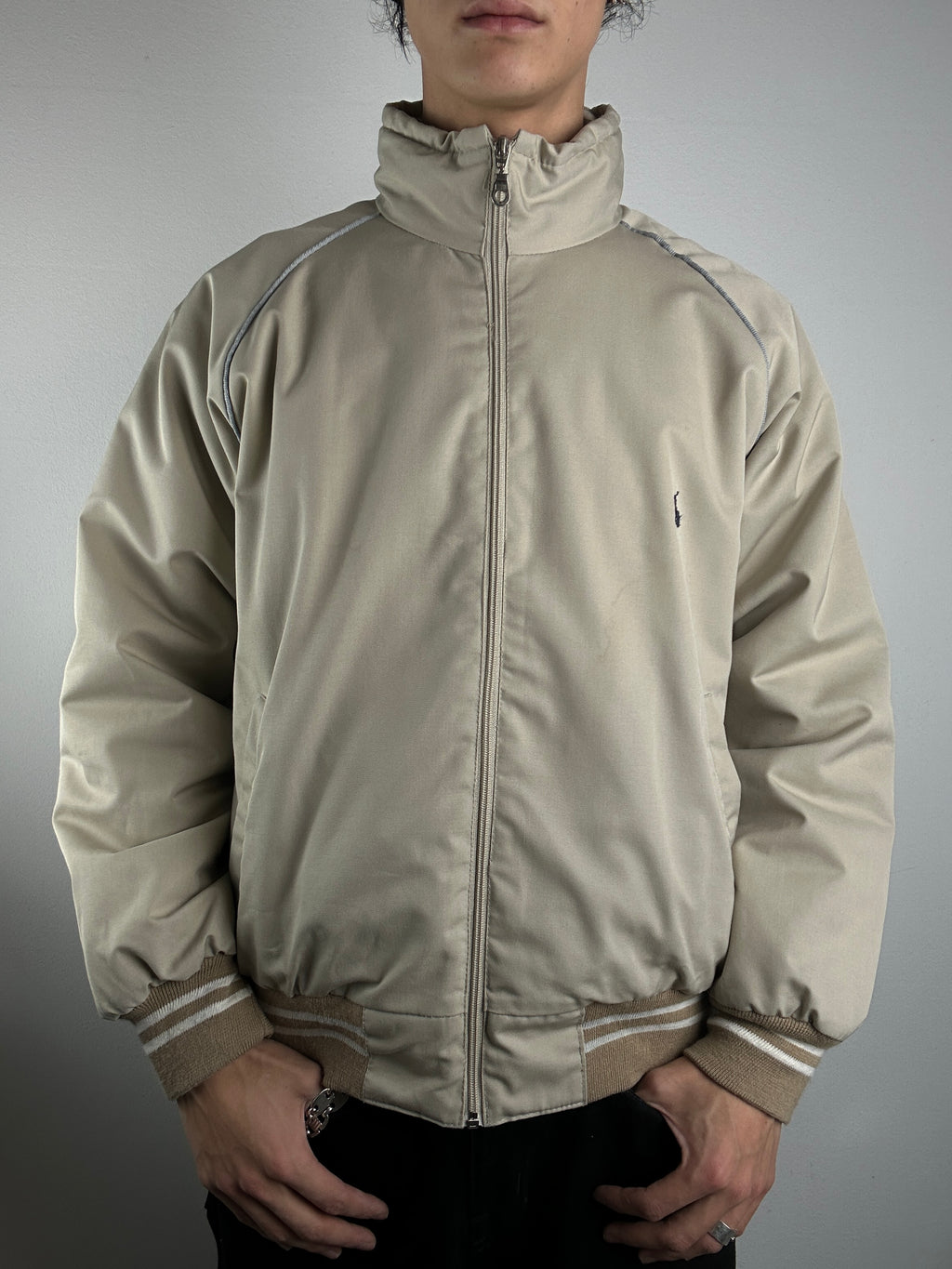 Vintage Polo Ralph Lauren Beige Jacket M/L