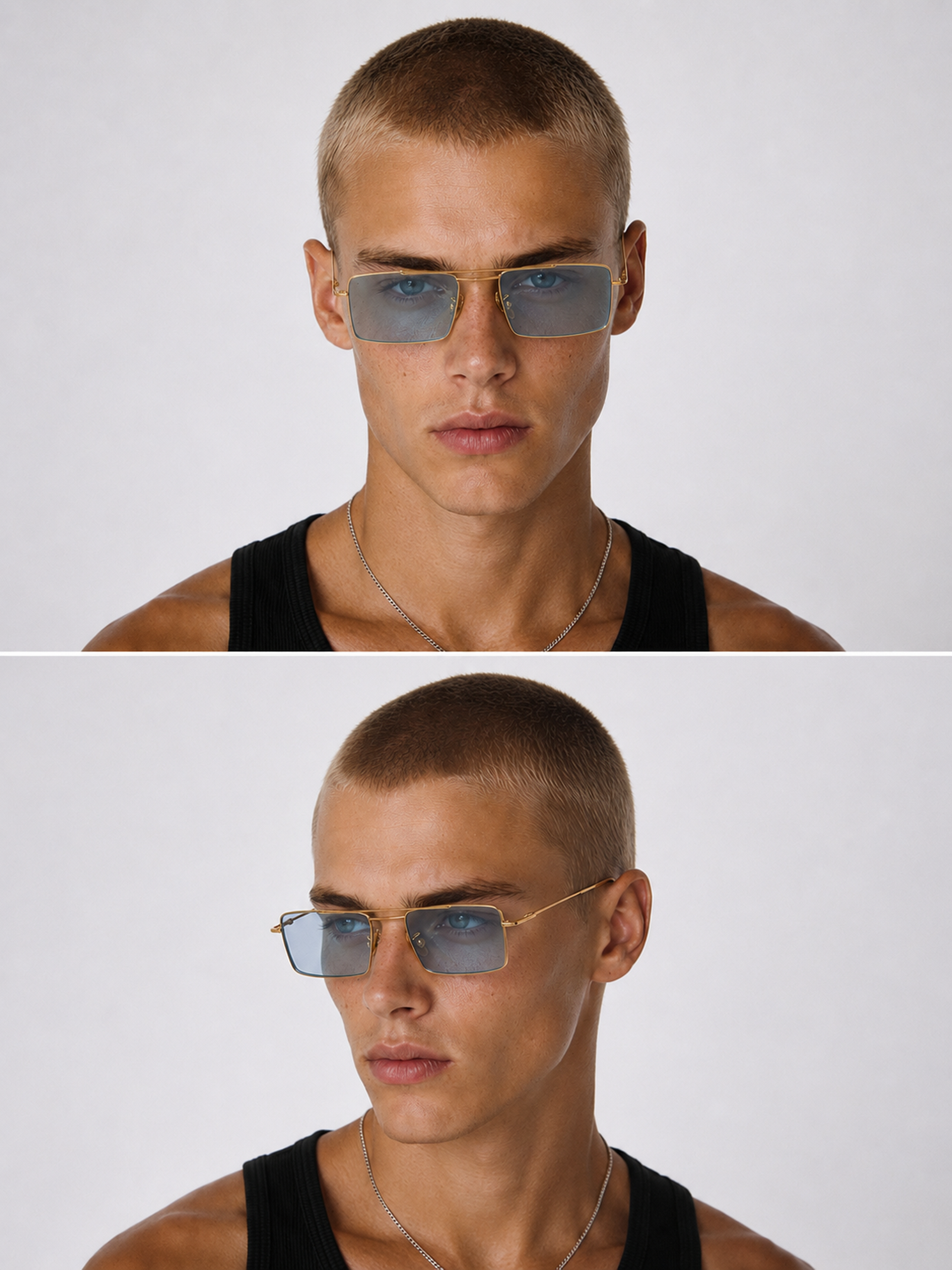 Cutler and Gross Fine Gold Sunglasses