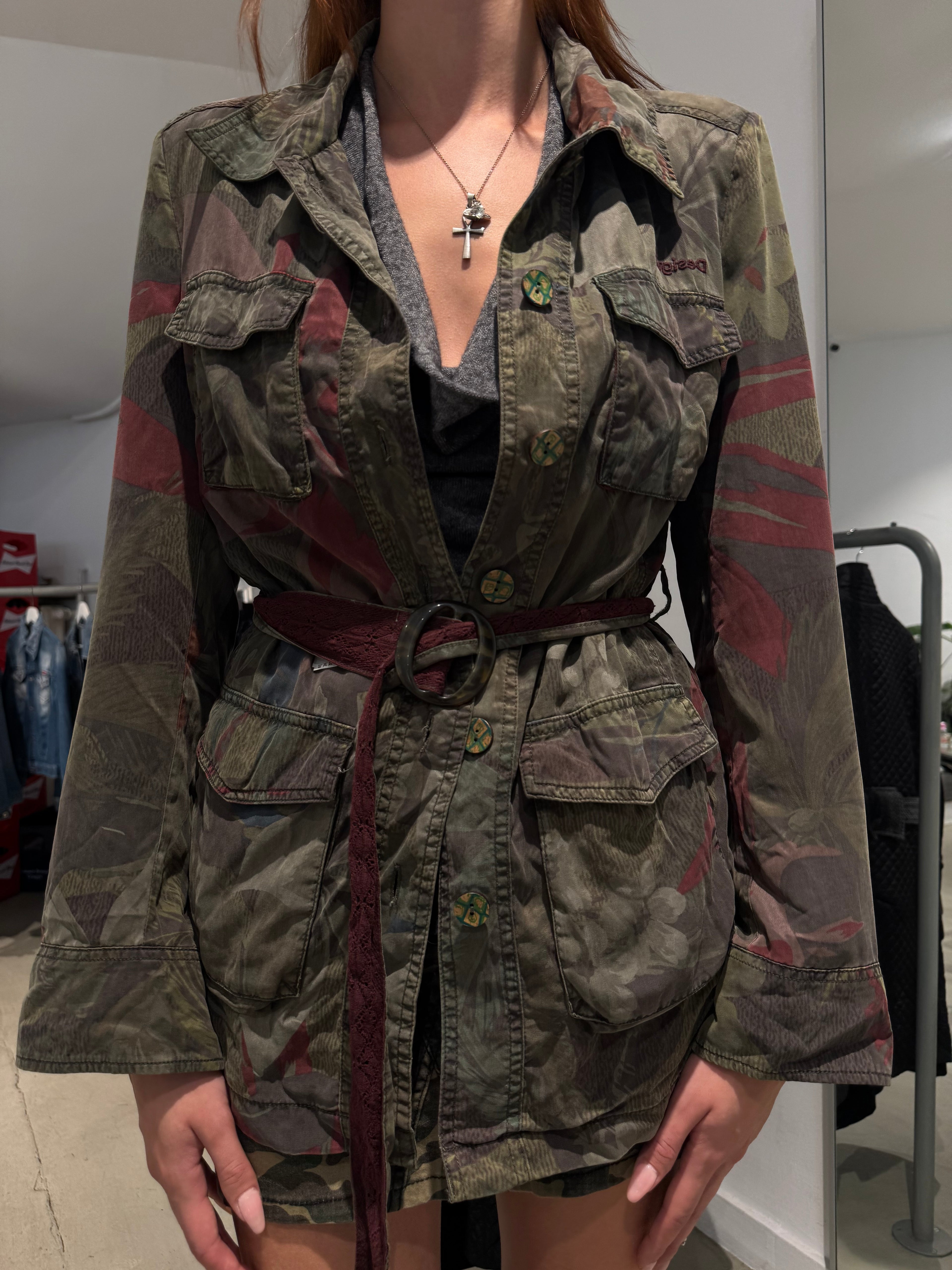 Vintage Desigual Utility Jacke (L)