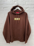 Supreme Bling Box Logo Hooded Sweatshirt (M)