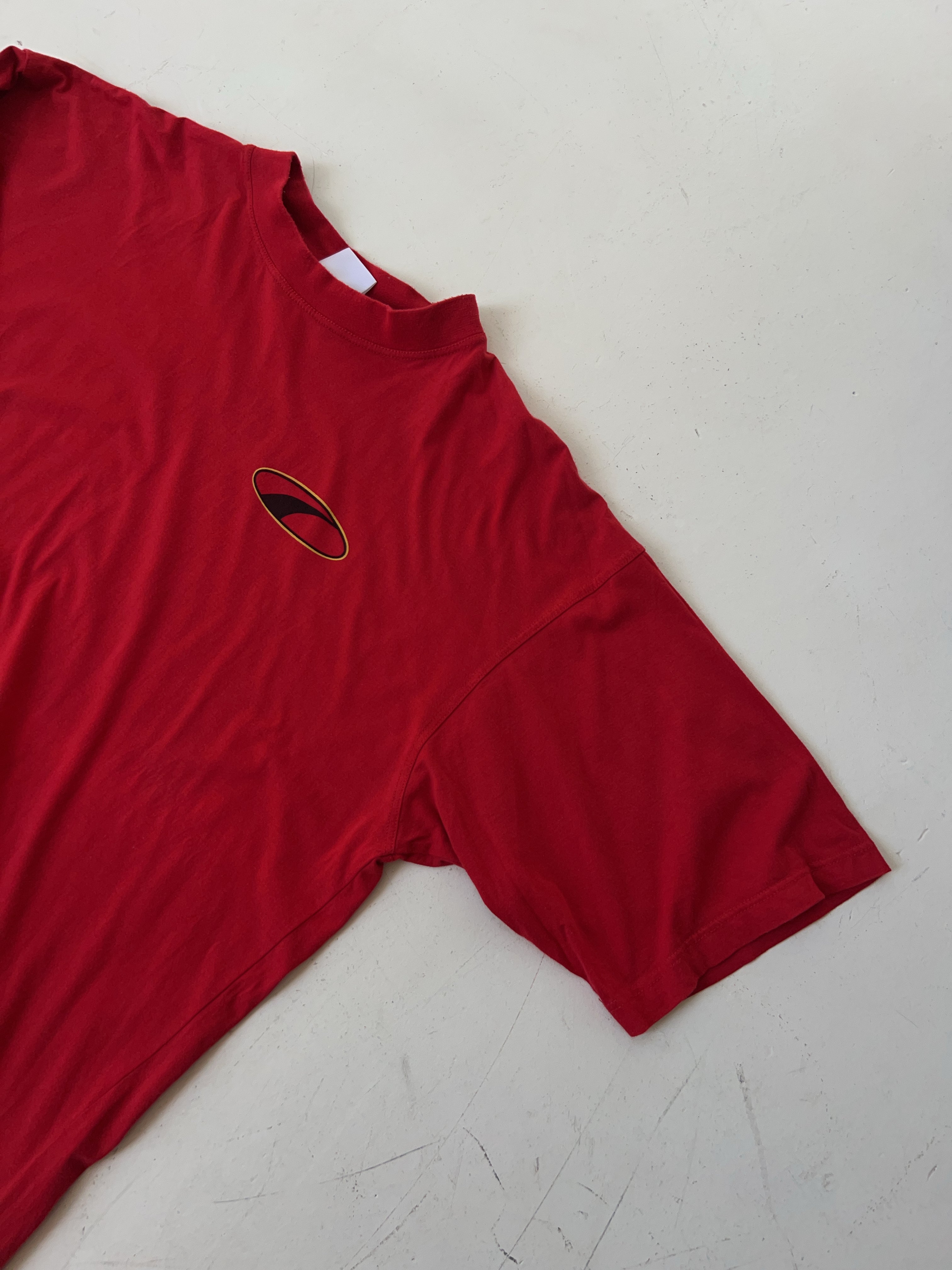 Vintage Puma Red Graphic T-Shirt (L)