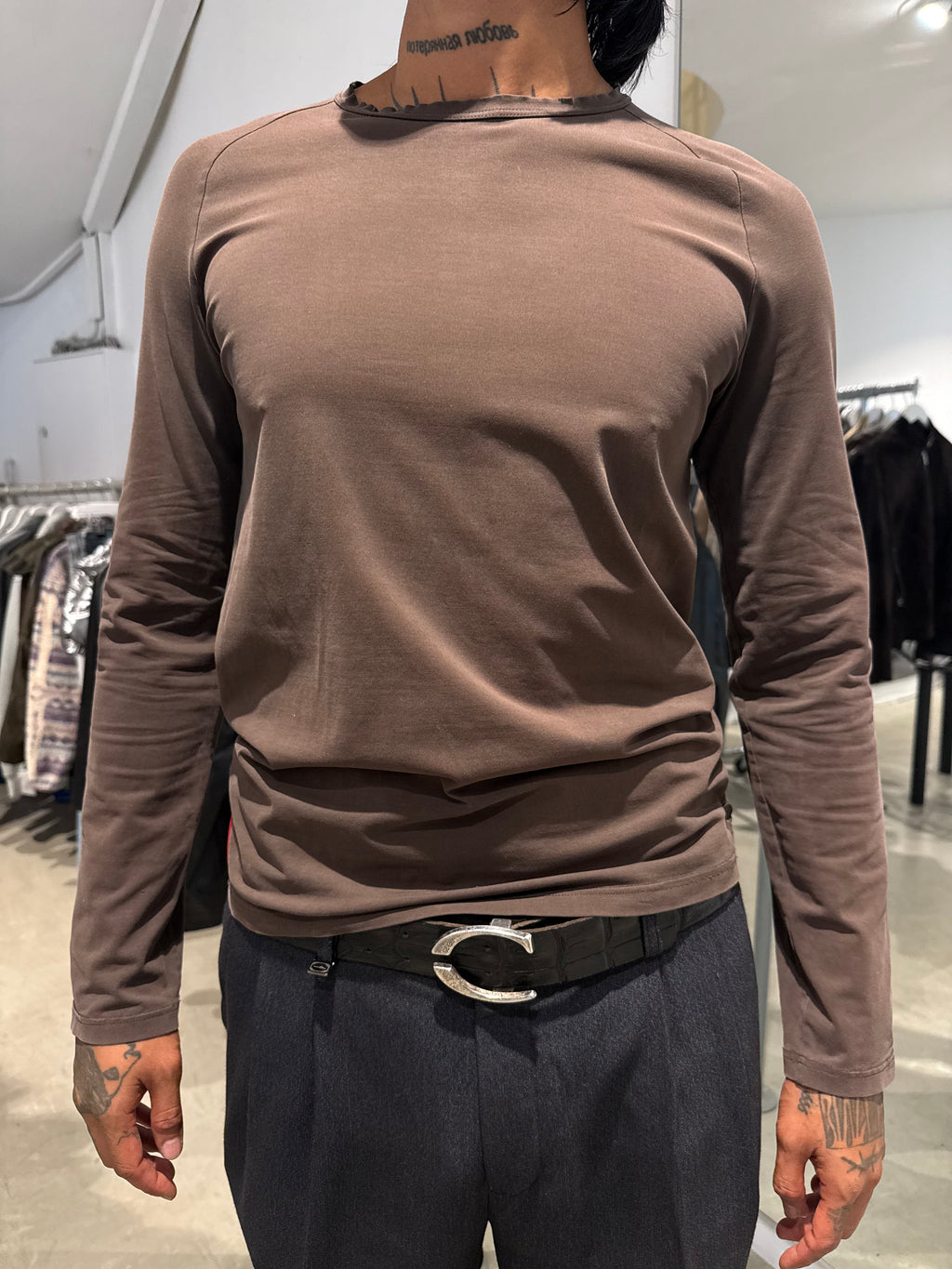Vintage Prada Brown Longsleeve (S)