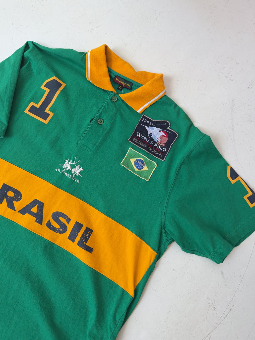 Vintage La Martina Poloshirt Brasil (L)