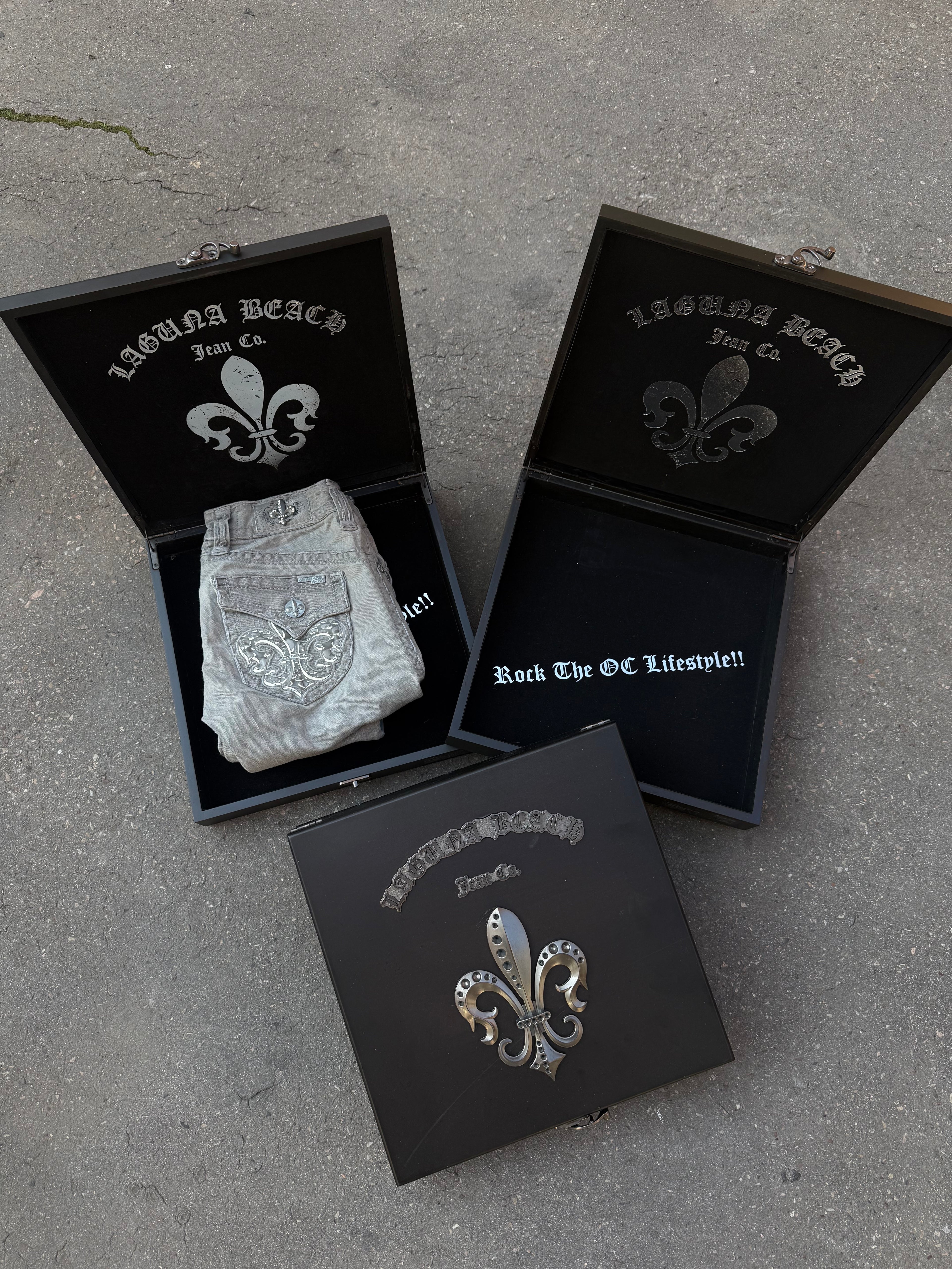 Y2K Laguna Beach „Redondo Beach“ Low Waist Denim XS + BOX