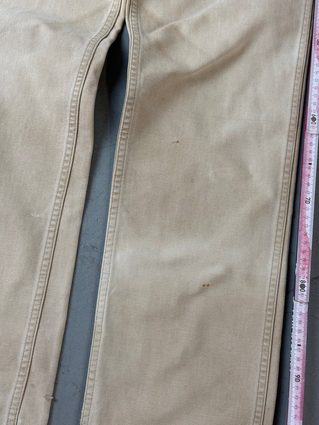 Vintage Carhartt Straight Leg Beige Jeans M