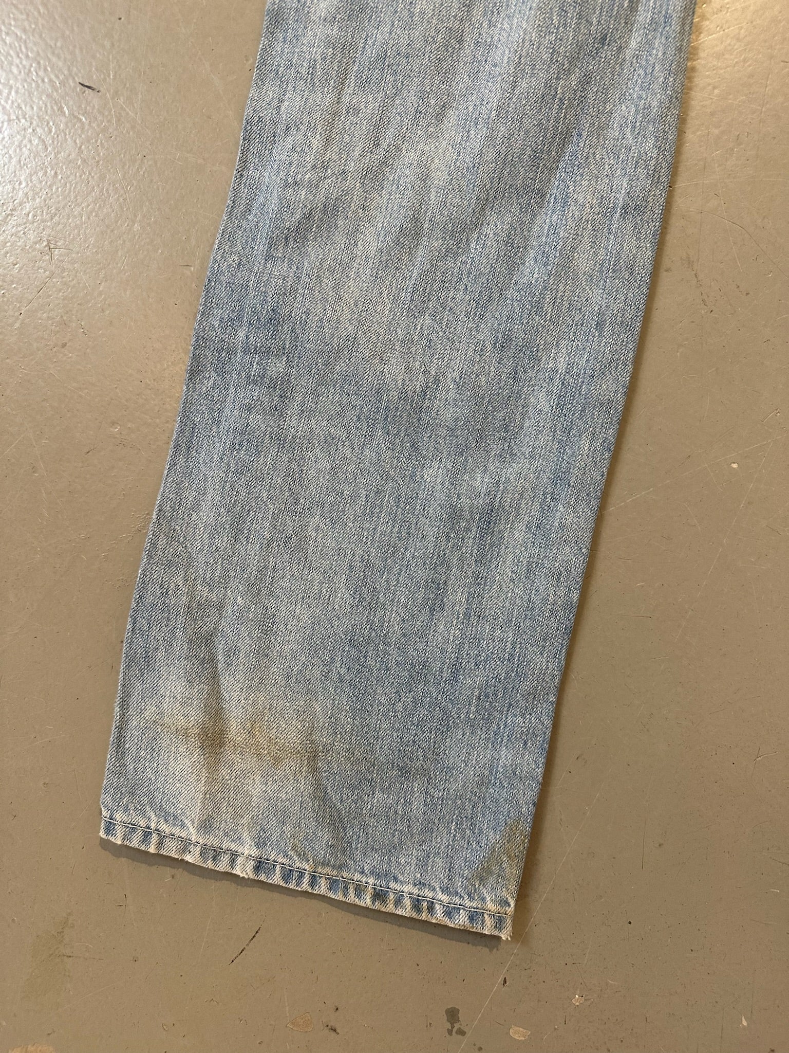 Vintage True Religion Light Blue Stitched Denim S/M
