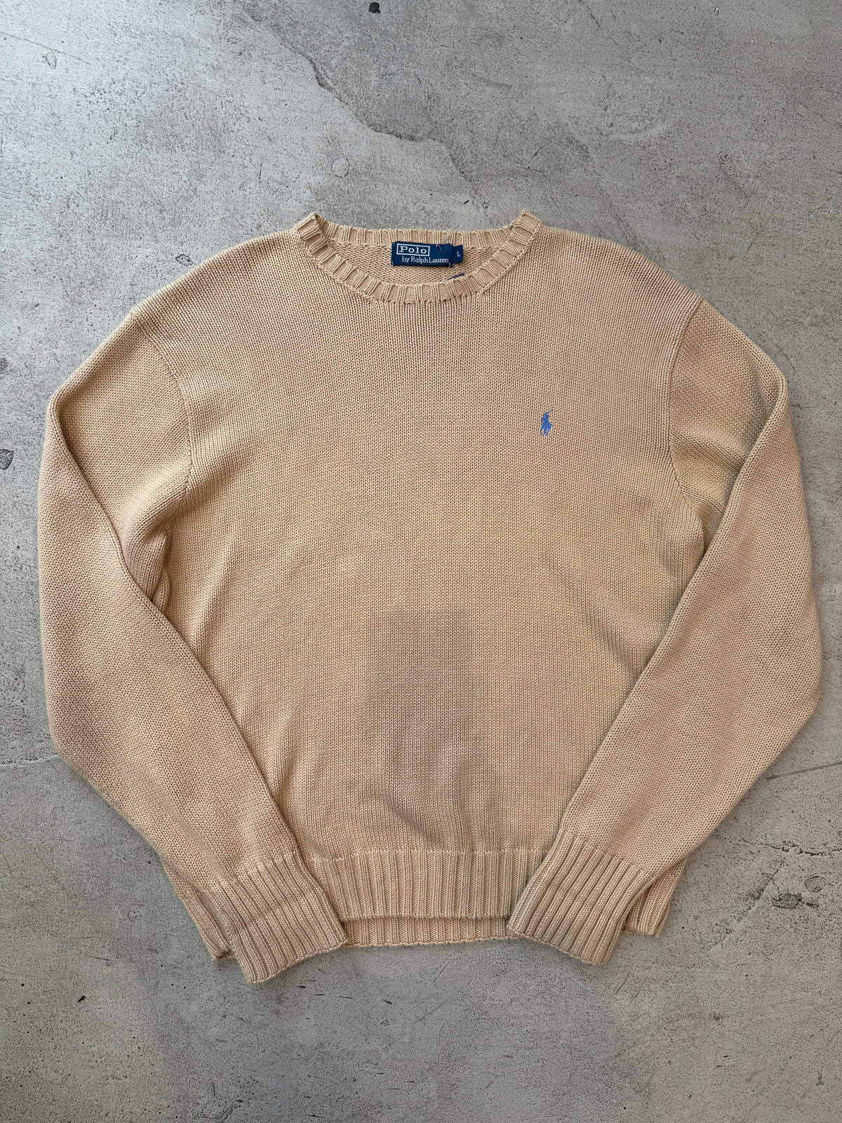 Vintage Polo Ralph Lauren Knit Sweater (L)