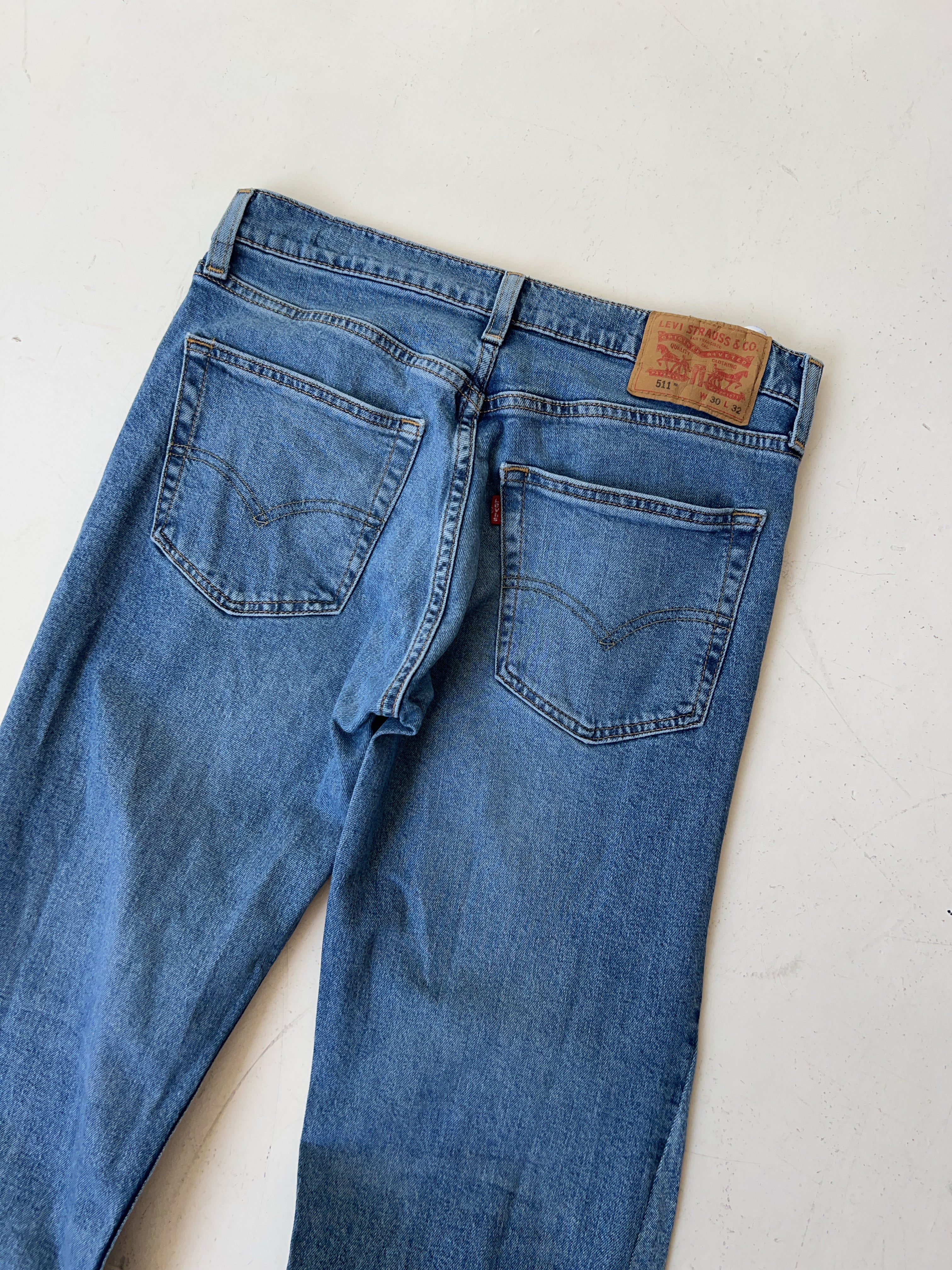 Vintage Levi's 511 Reworked Bootcut Jeans (M)