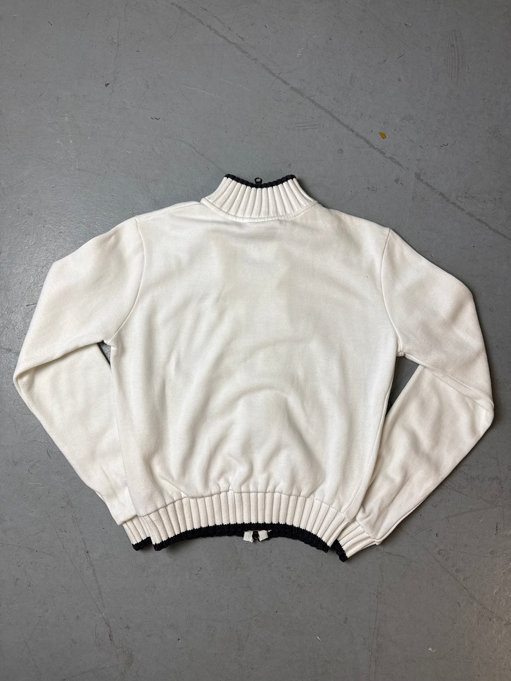 Vintage Puma White Track Jacket S/M