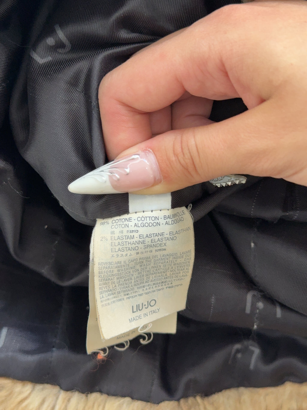Vintage Liu Jo Jeans Mantel (S)